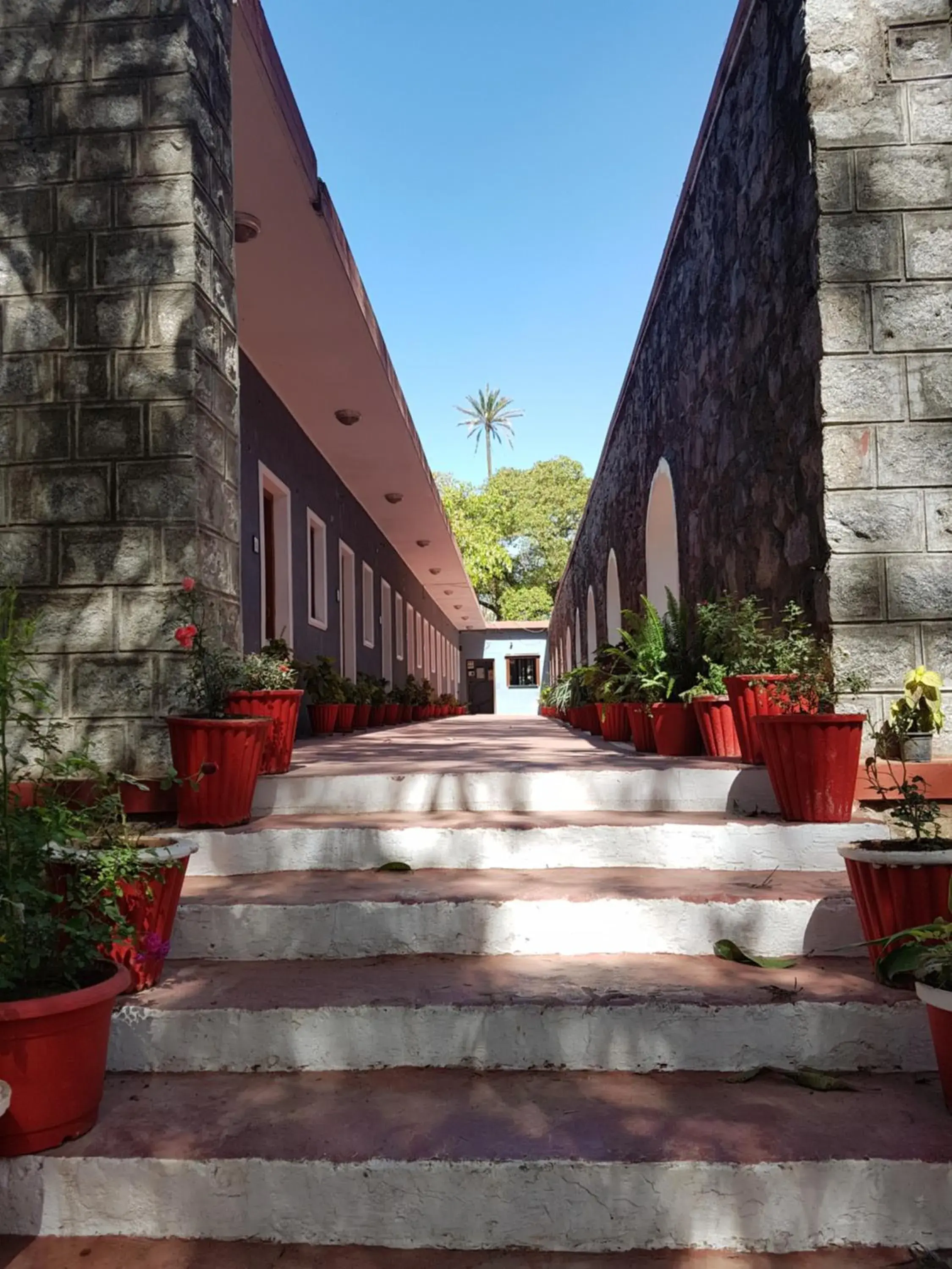 Facade/entrance in Kesar Bhawan Palace Facade/entrance in Kesar Bhawan Palace