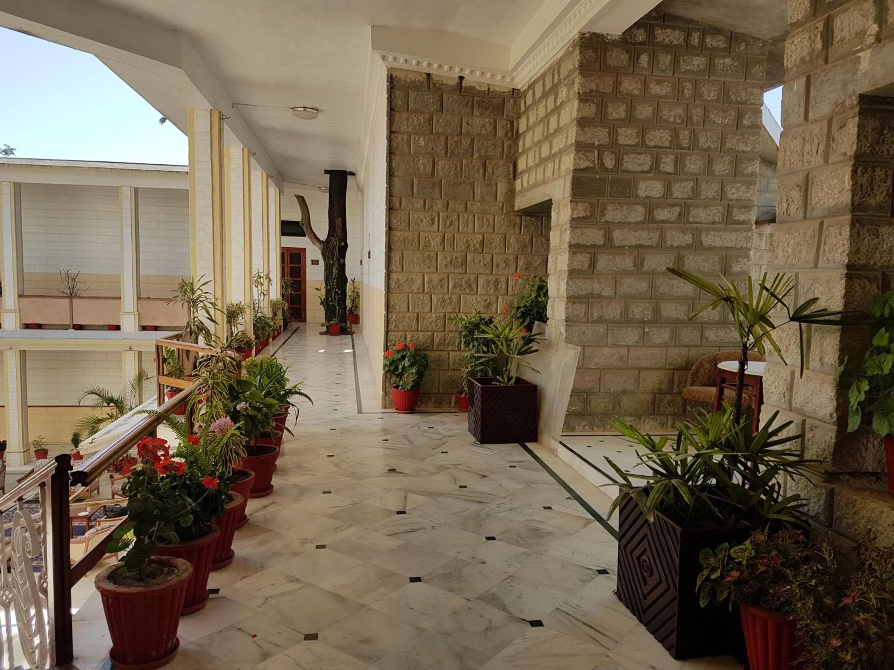 Property building in Kesar Bhawan Palace