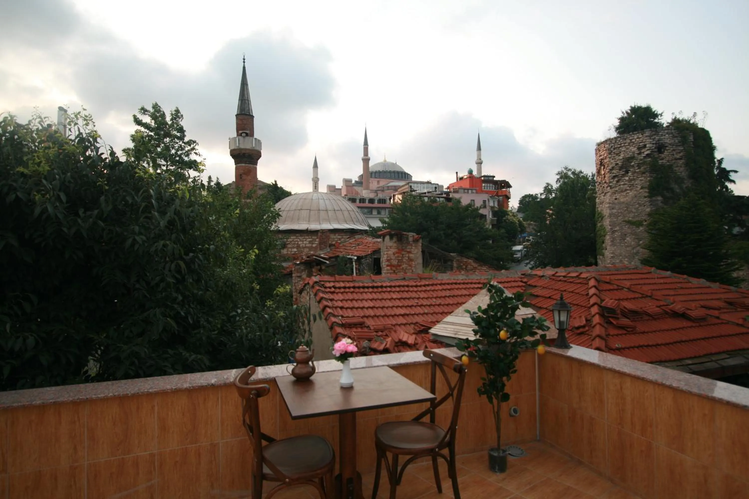 Balcony/Terrace in Esans Hotel - Special Category