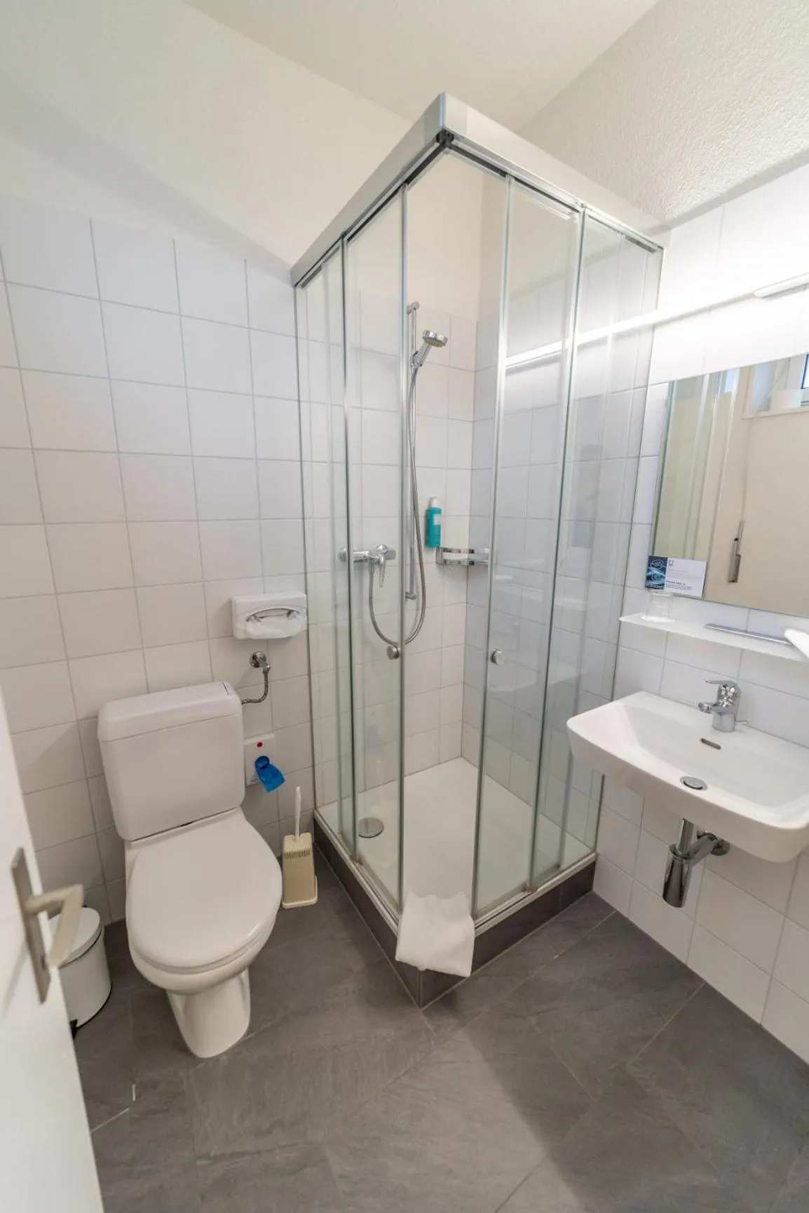 Shower in Dialoghotel Eckstein