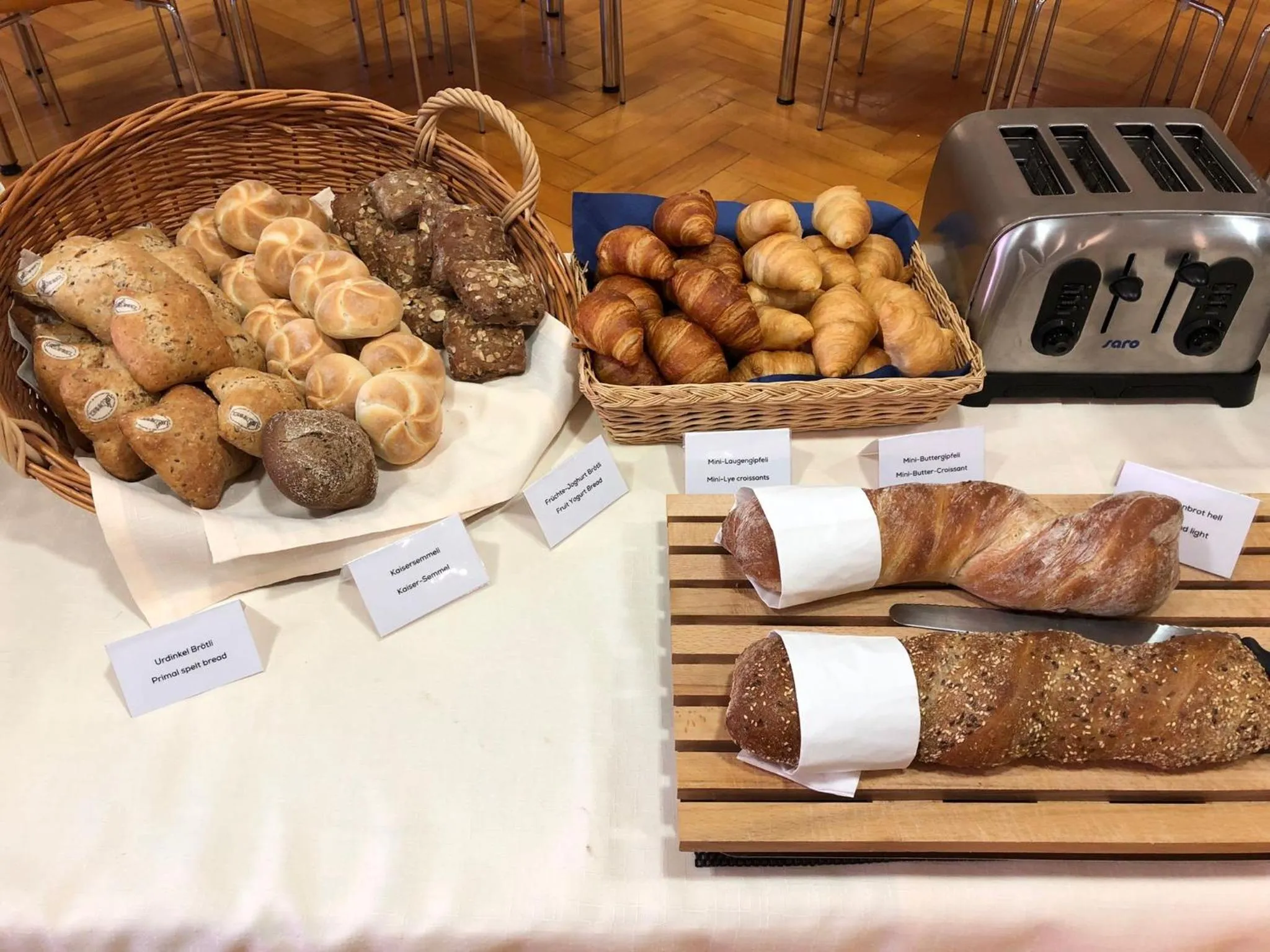 Buffet breakfast in Dialoghotel Eckstein