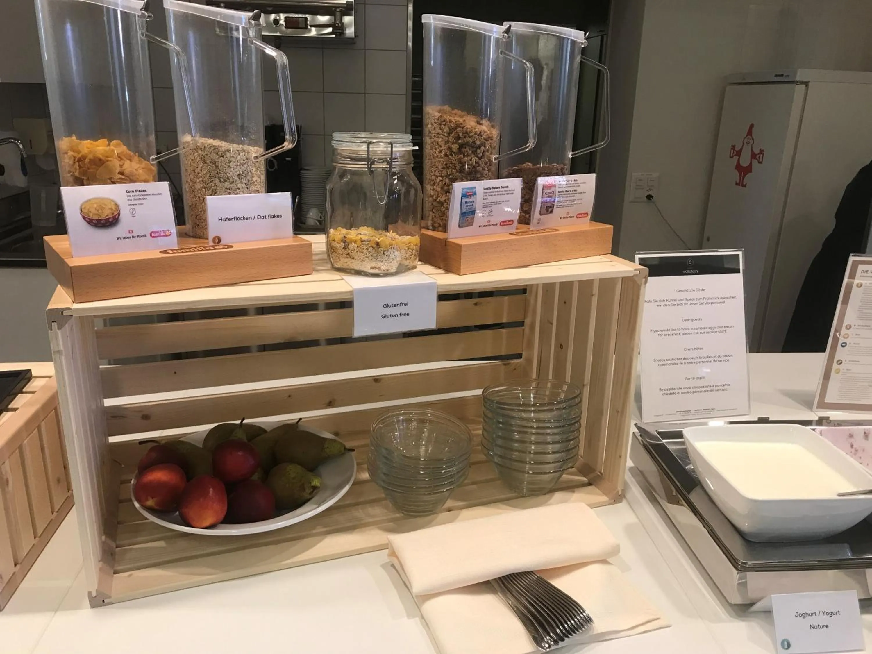 Buffet breakfast in Dialoghotel Eckstein