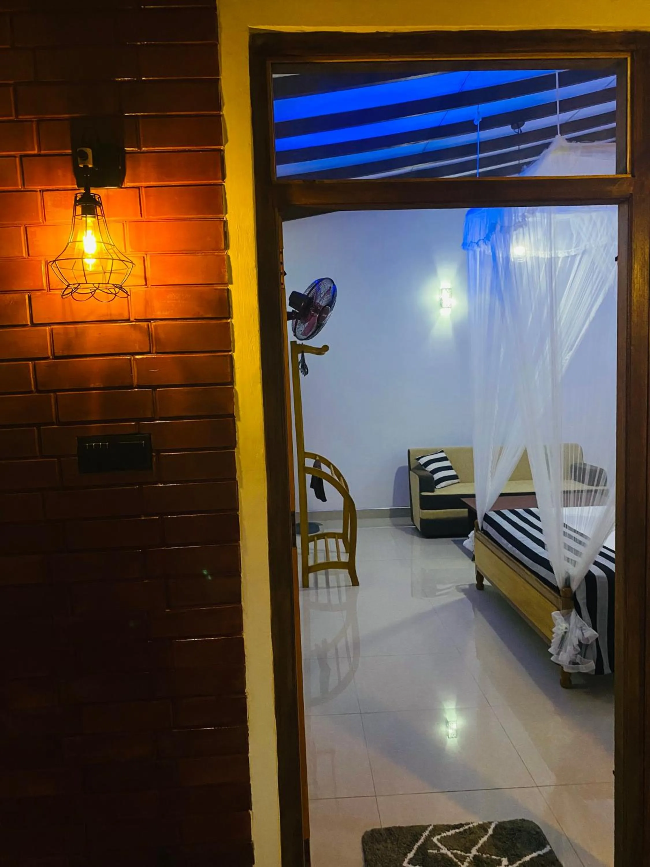 Bedroom, Bed in Cozy Homestay Waterfall Road Ella