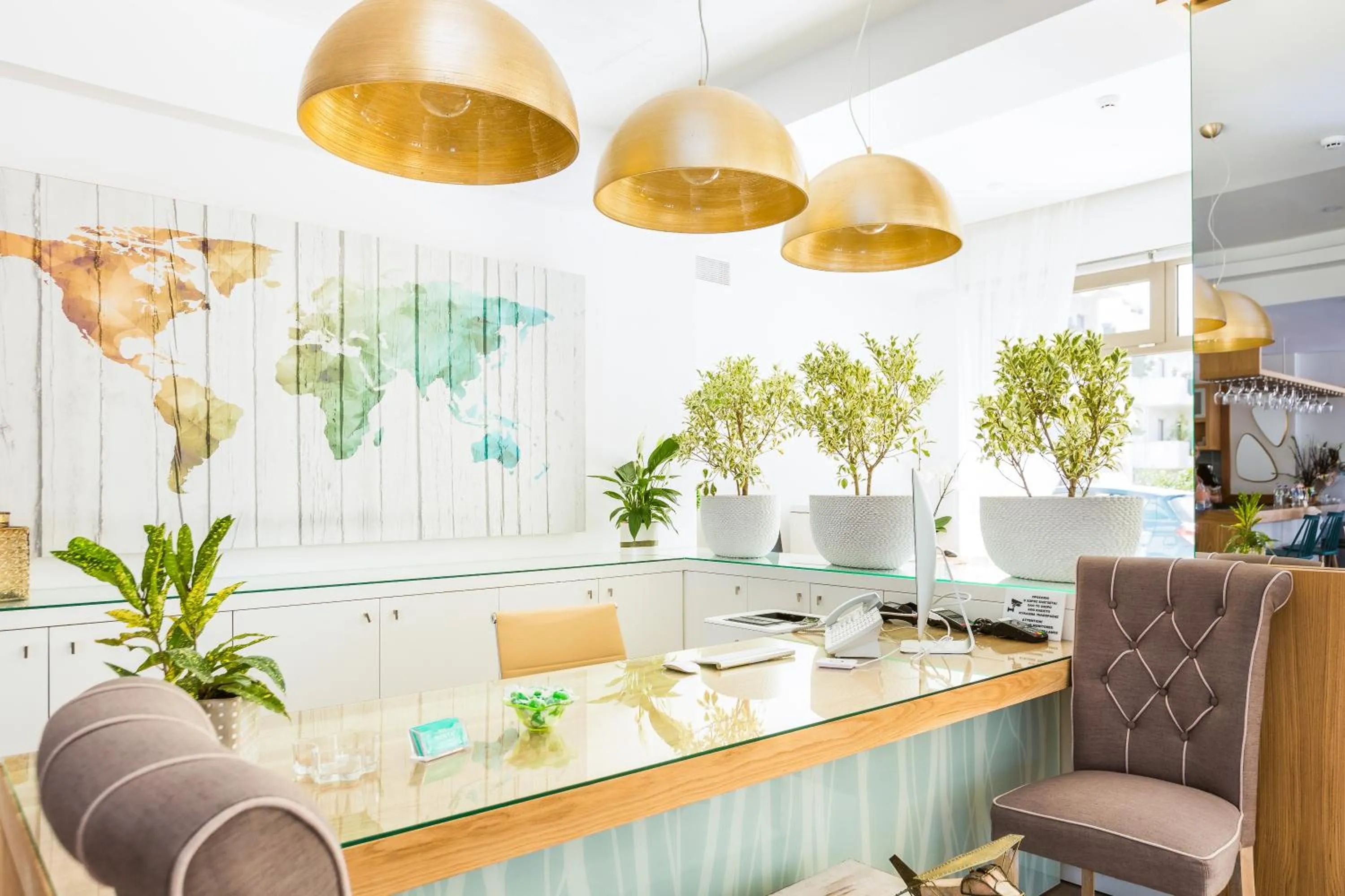 Lobby or reception in Menta City Boutique Hotel