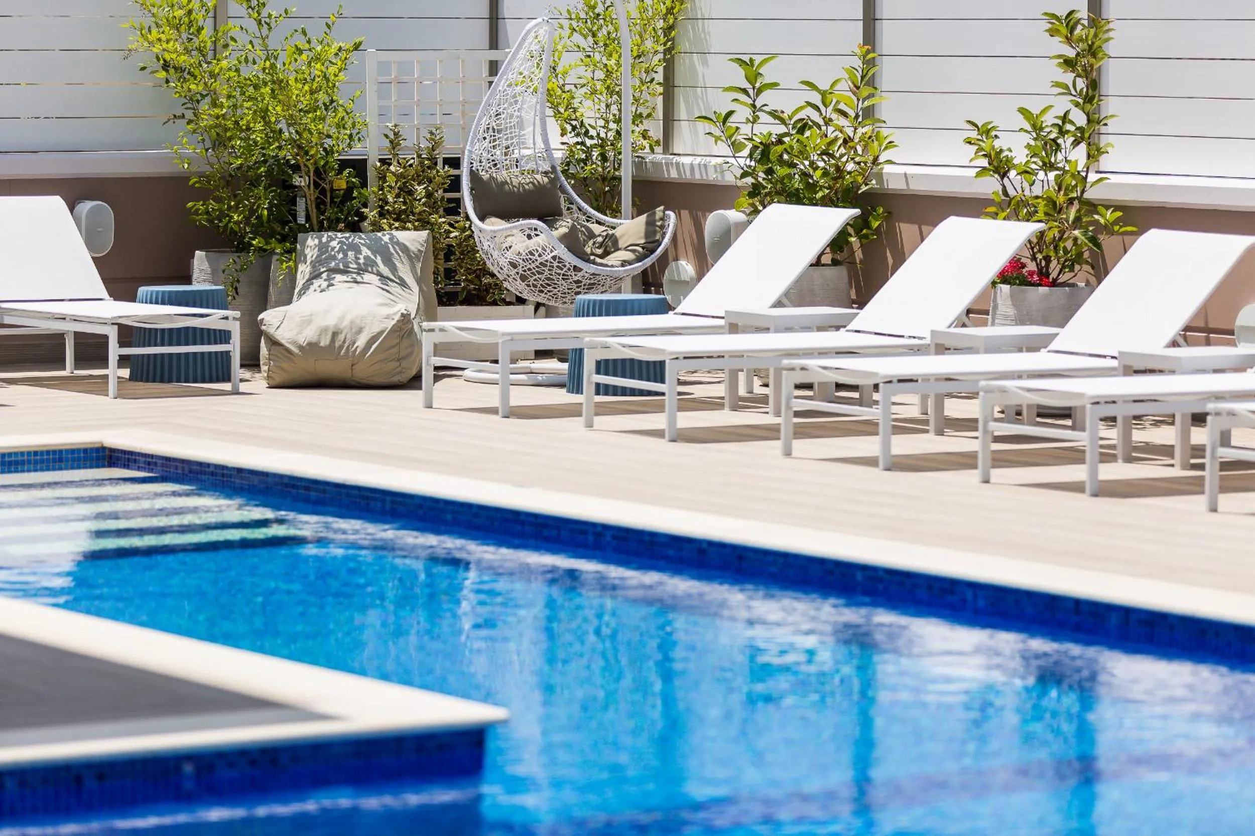 Swimming pool in Menta City Boutique Hotel