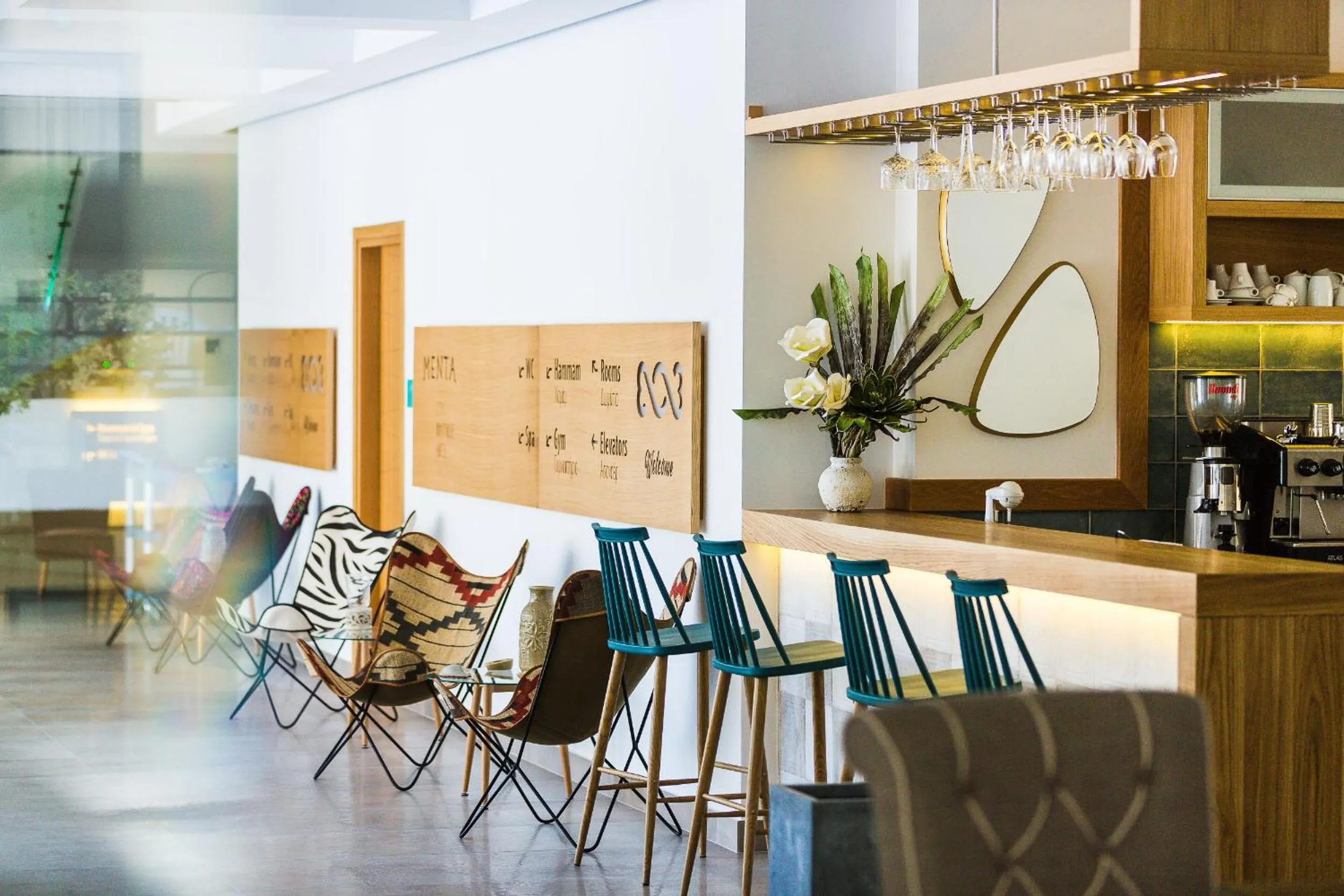 Lobby or reception in Menta City Boutique Hotel