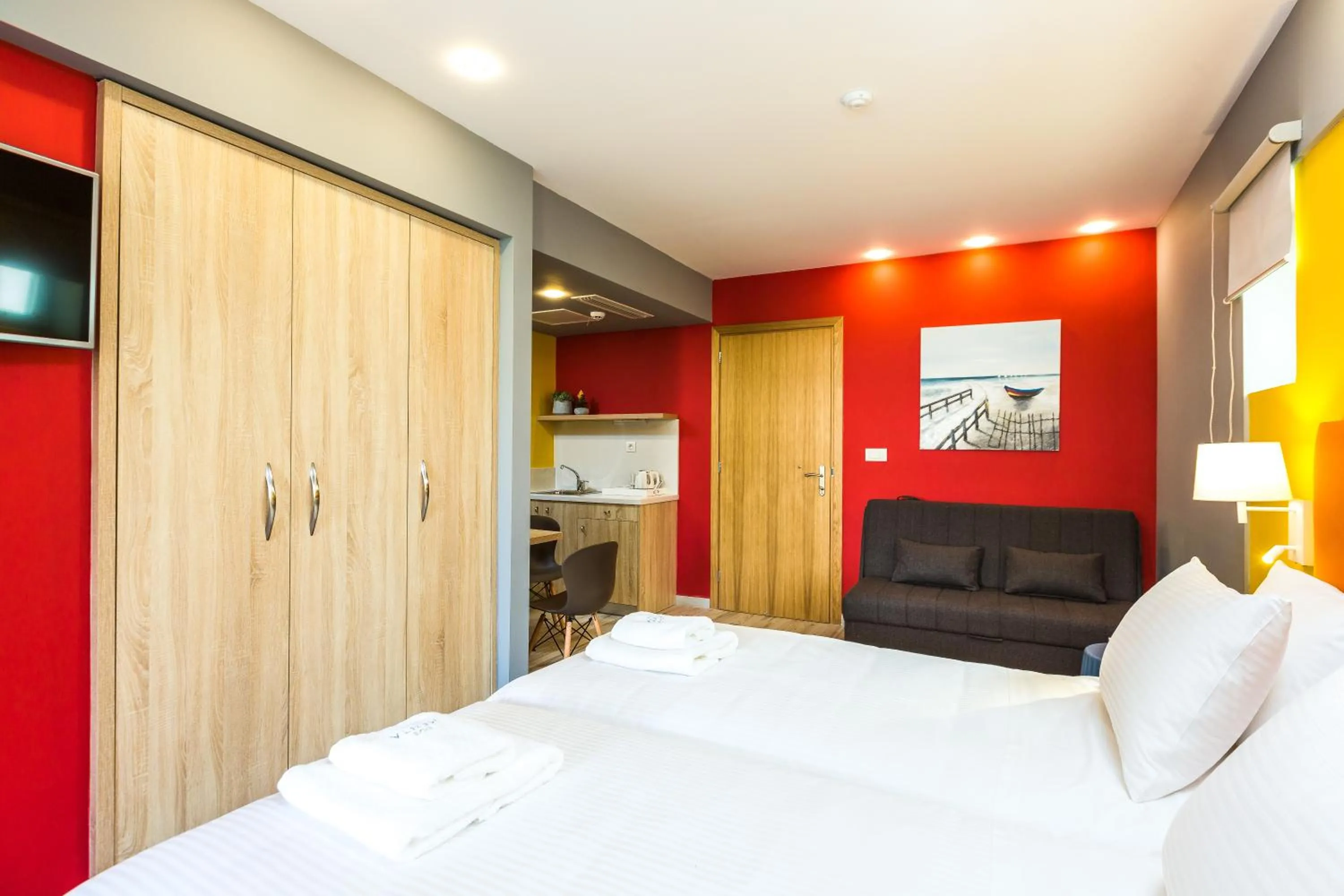 Bed in Menta City Boutique Hotel