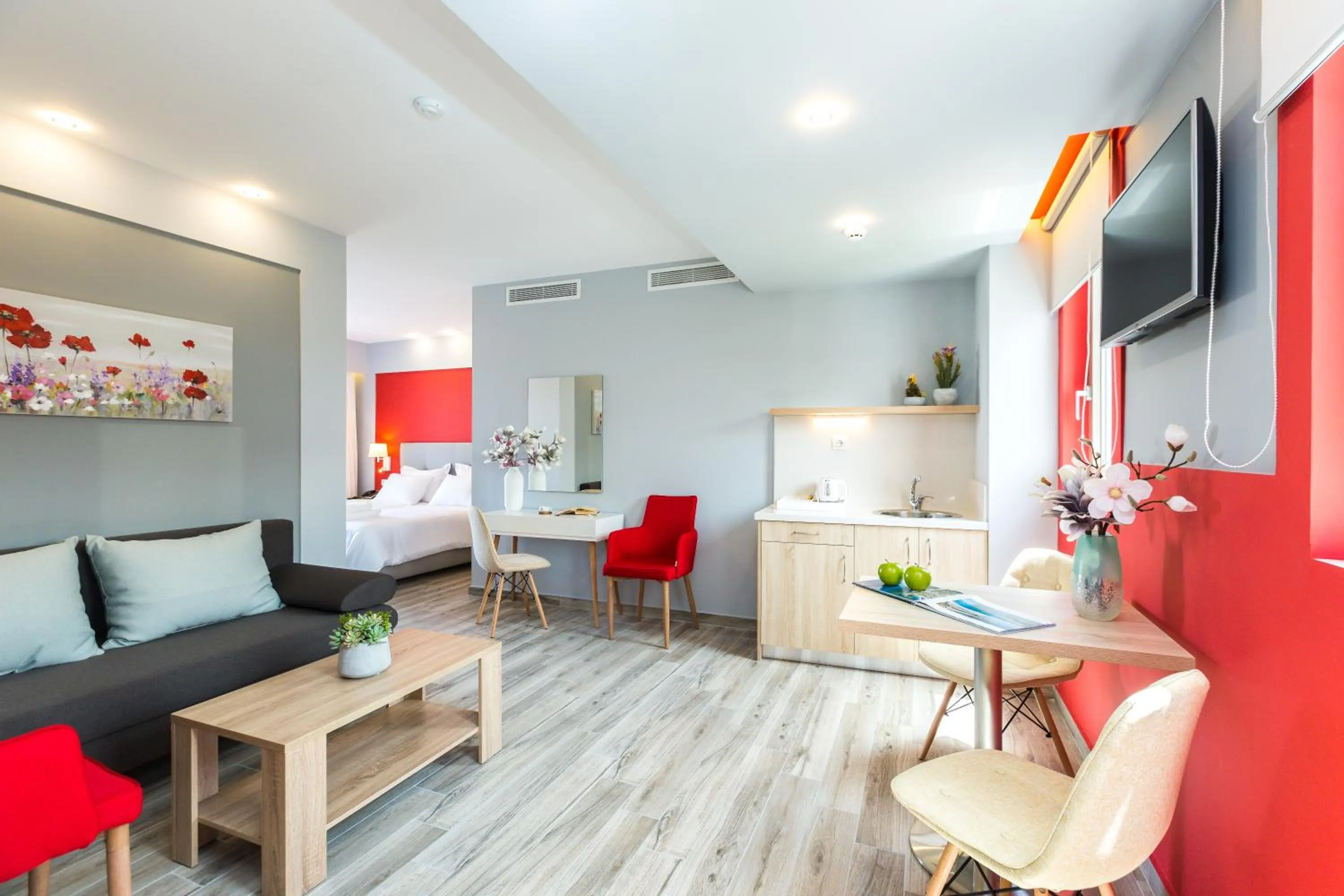 Living room in Menta City Boutique Hotel