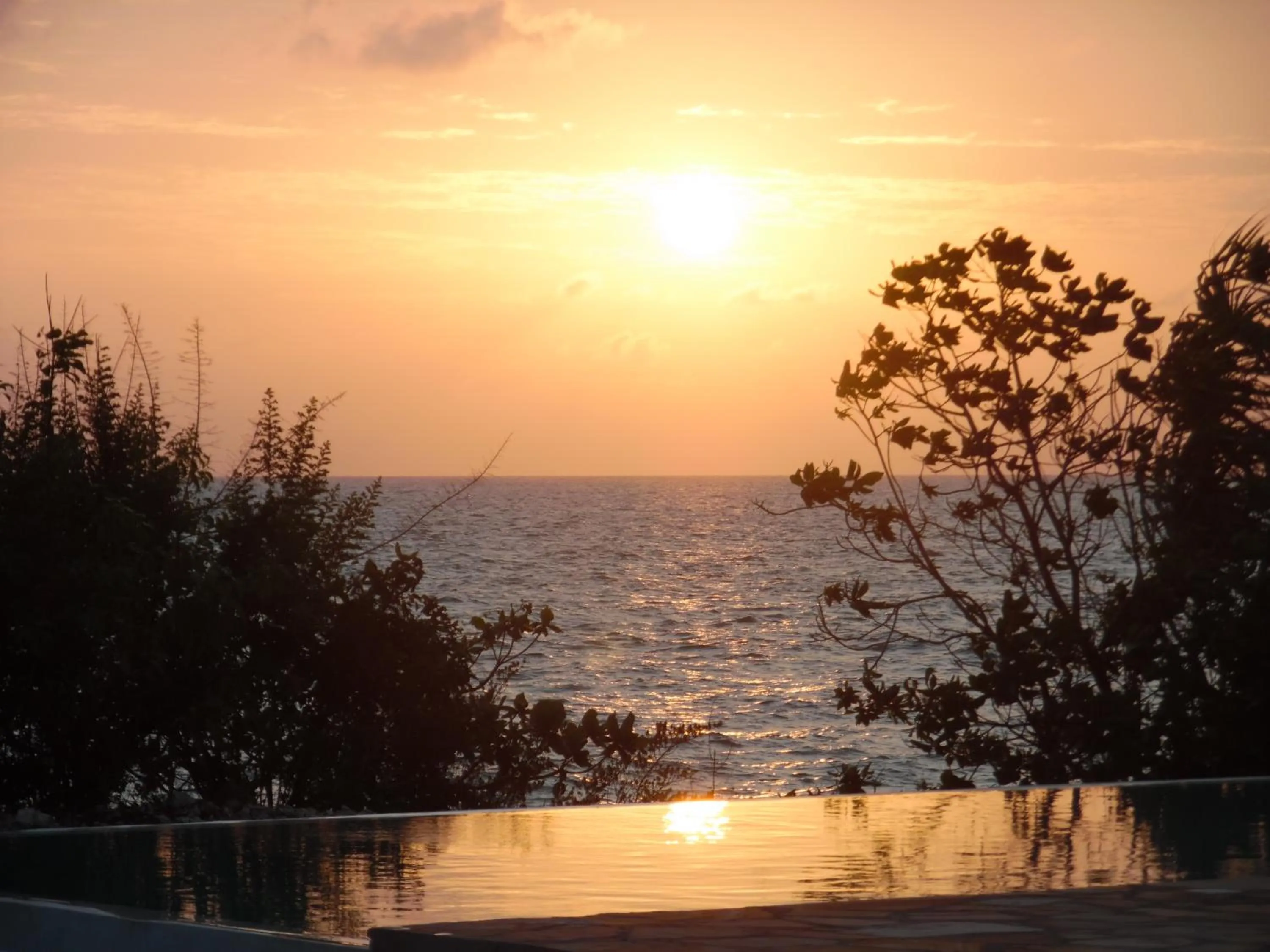 Pool view in Jaribu Beach Hotel