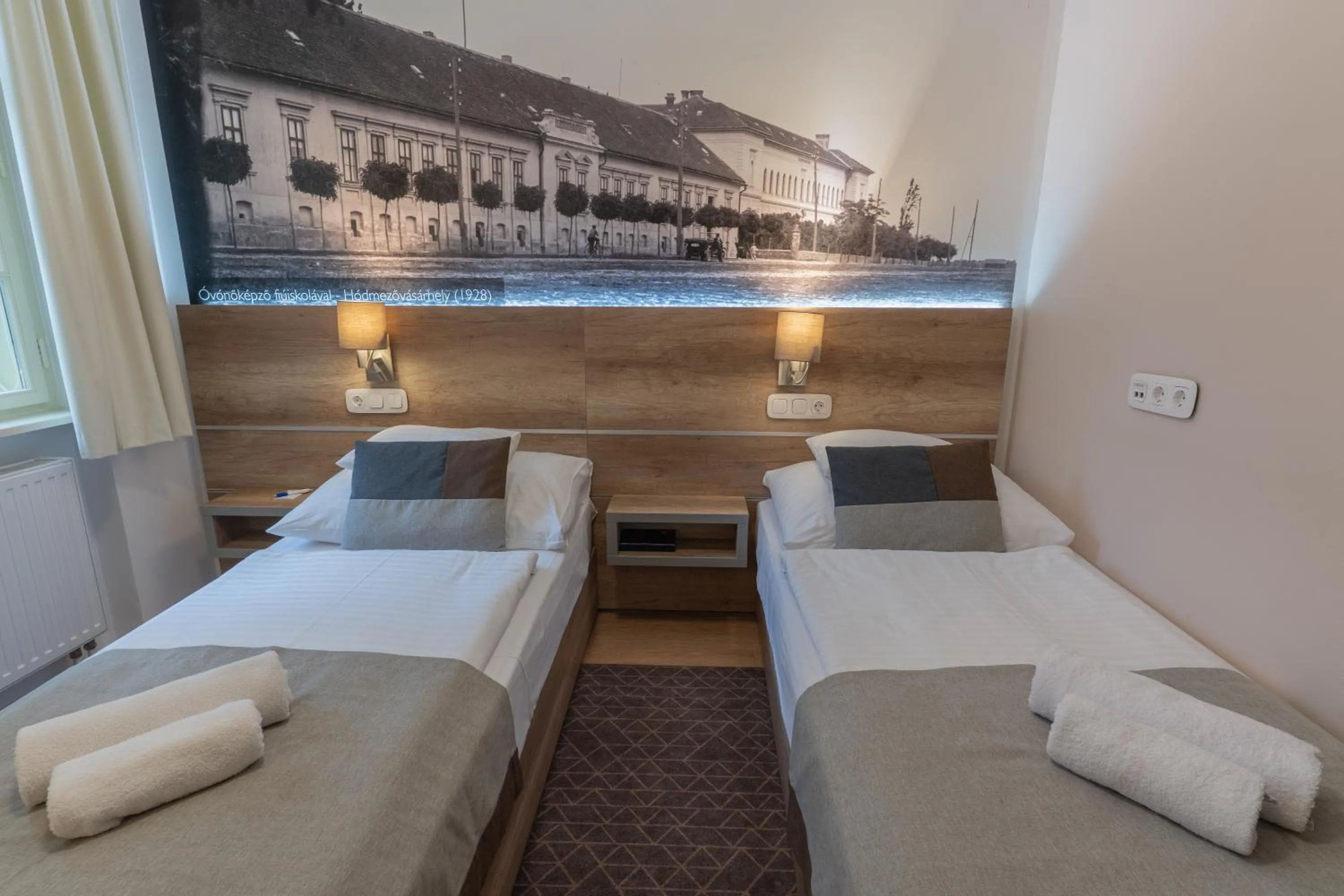 Bed in Klebelsberg Kastély Budapest