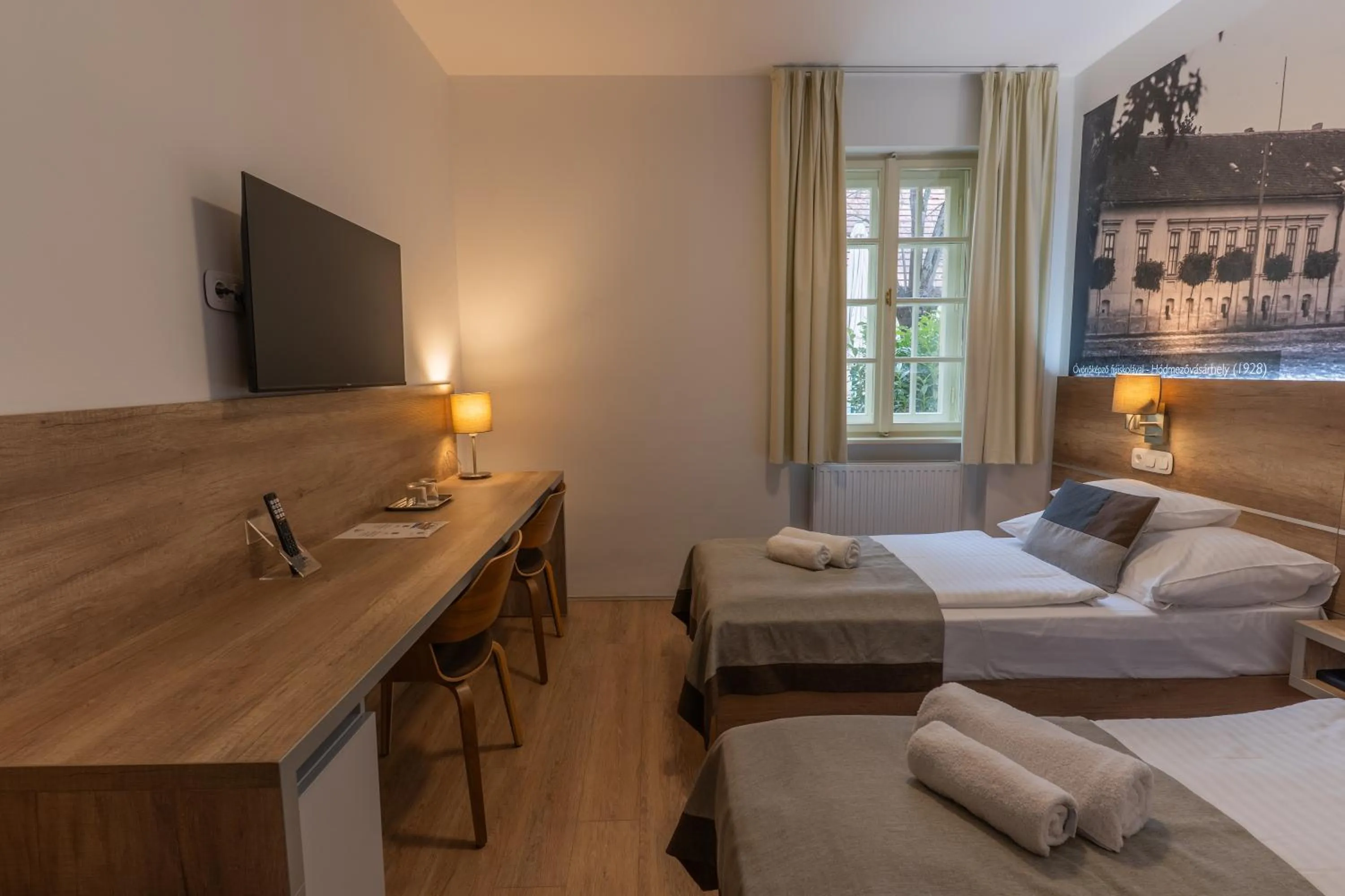 Bed in Klebelsberg Kastély Budapest