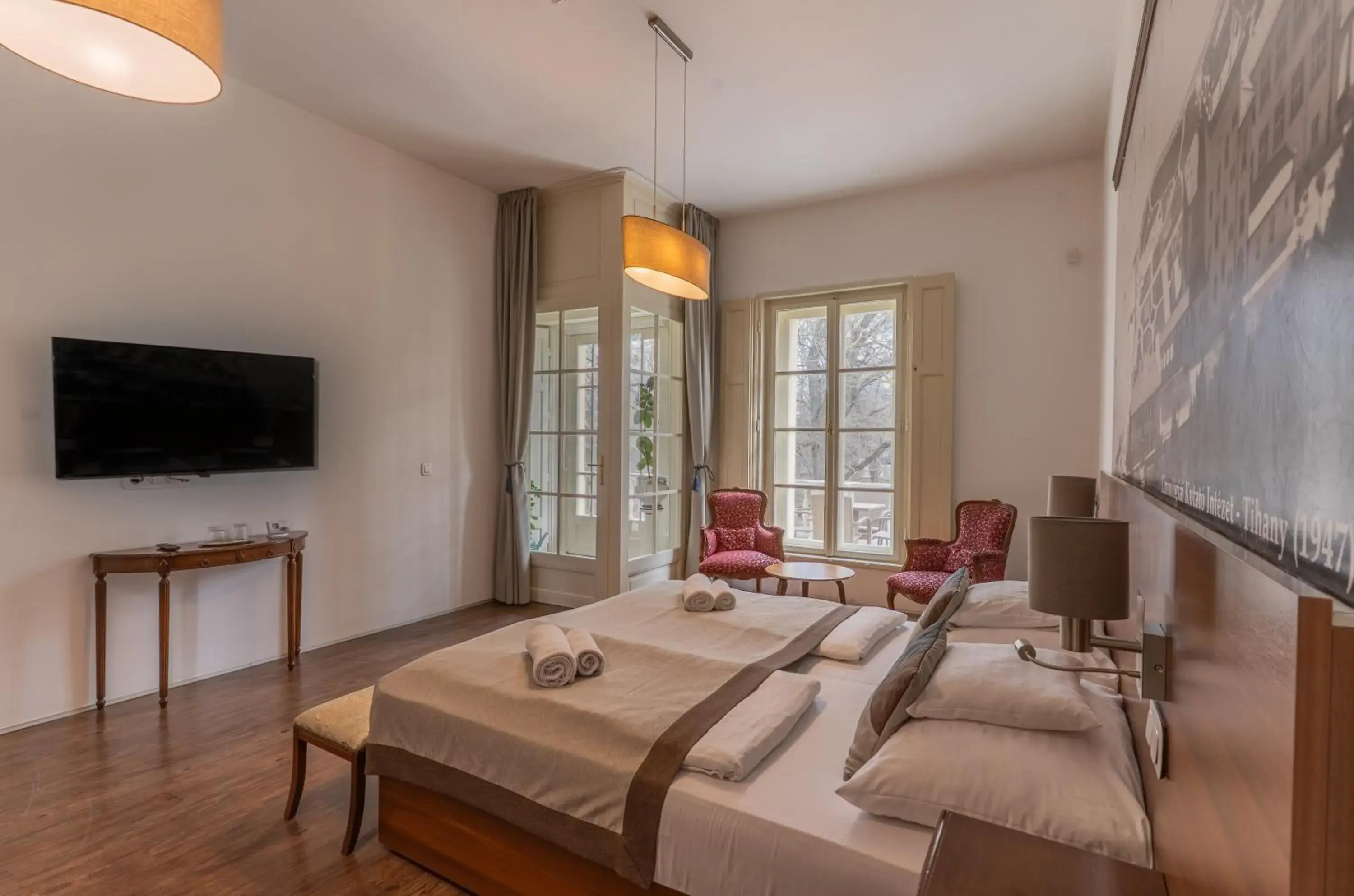 Bed in Klebelsberg Kastély Budapest Bed in Klebelsberg Kastély Budapest