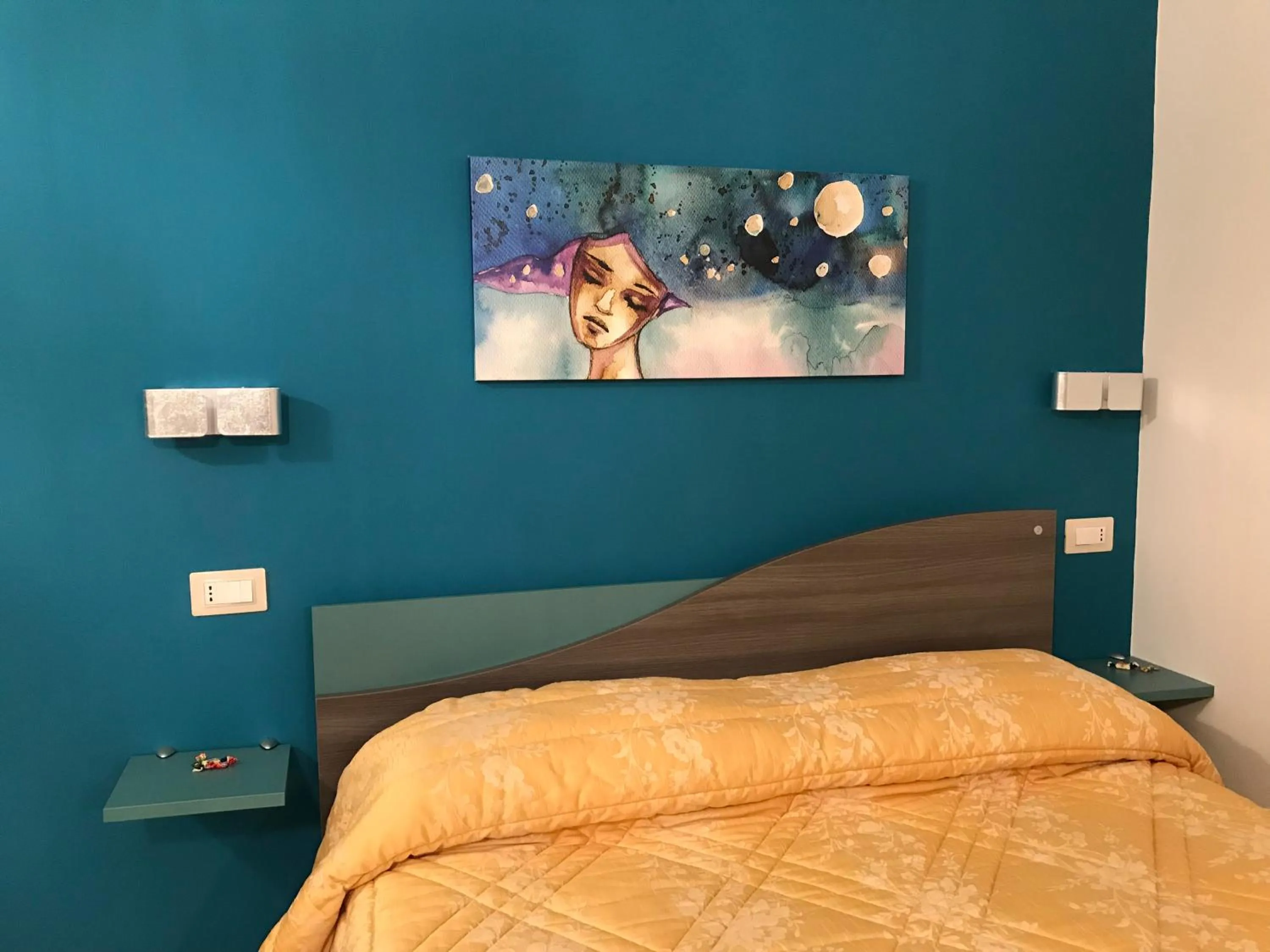 Bedroom in Good Night Moon B&B