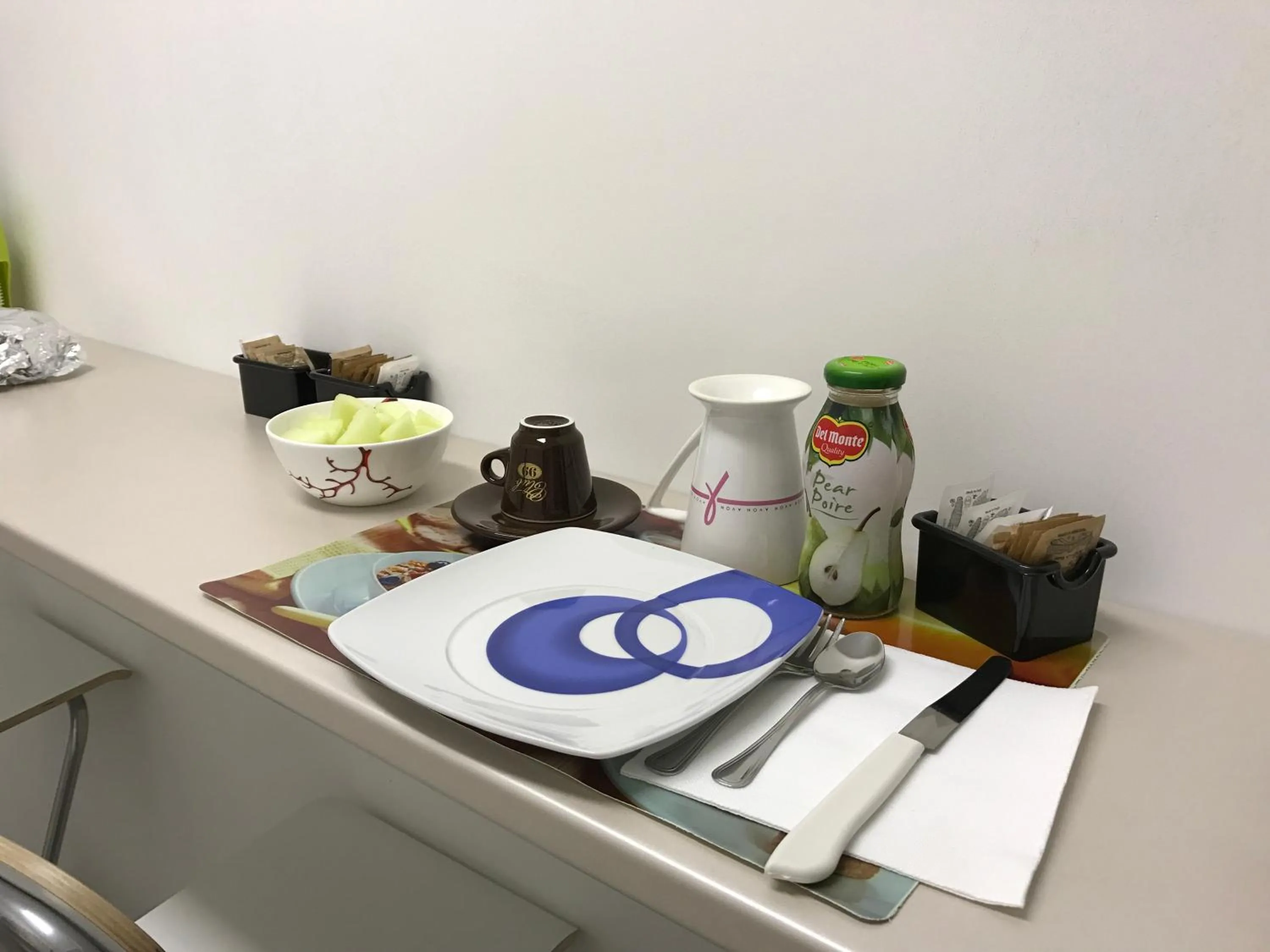 Italian breakfast in Good Night Moon B&B