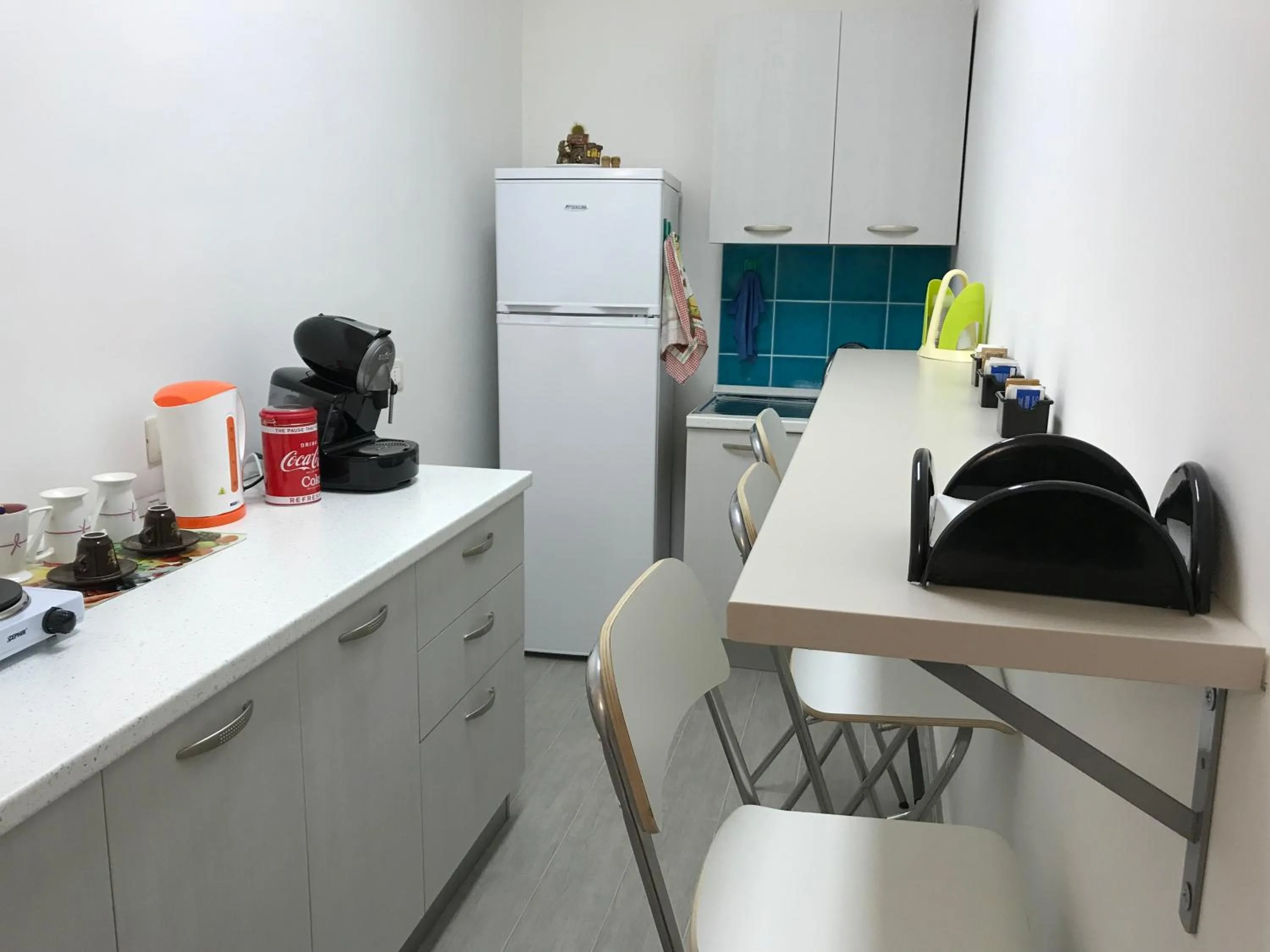 Communal kitchen in Good Night Moon B&B