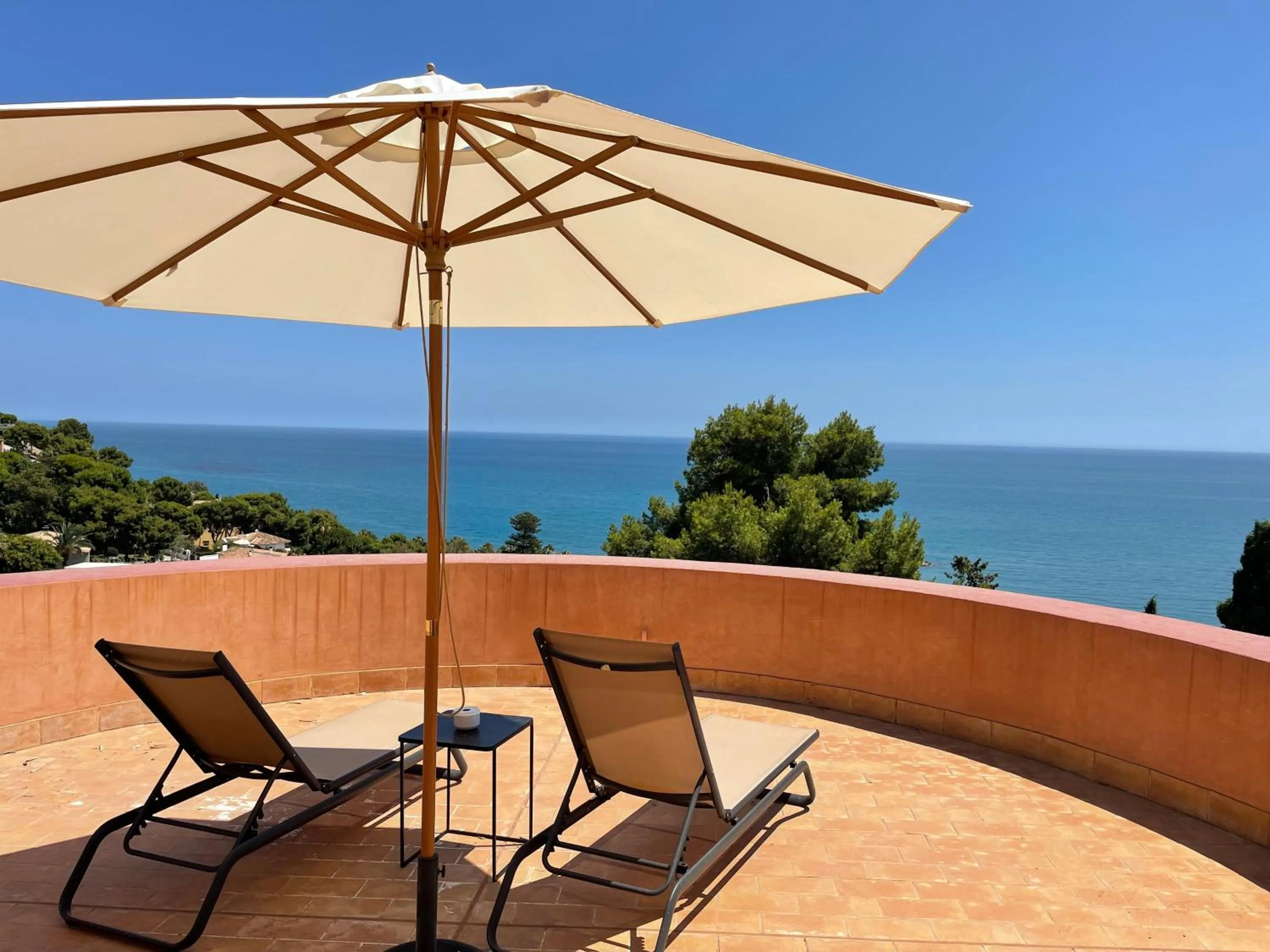 Balcony/Terrace in Soho Boutique Castillo de Santa Catalina - Adults Recommended