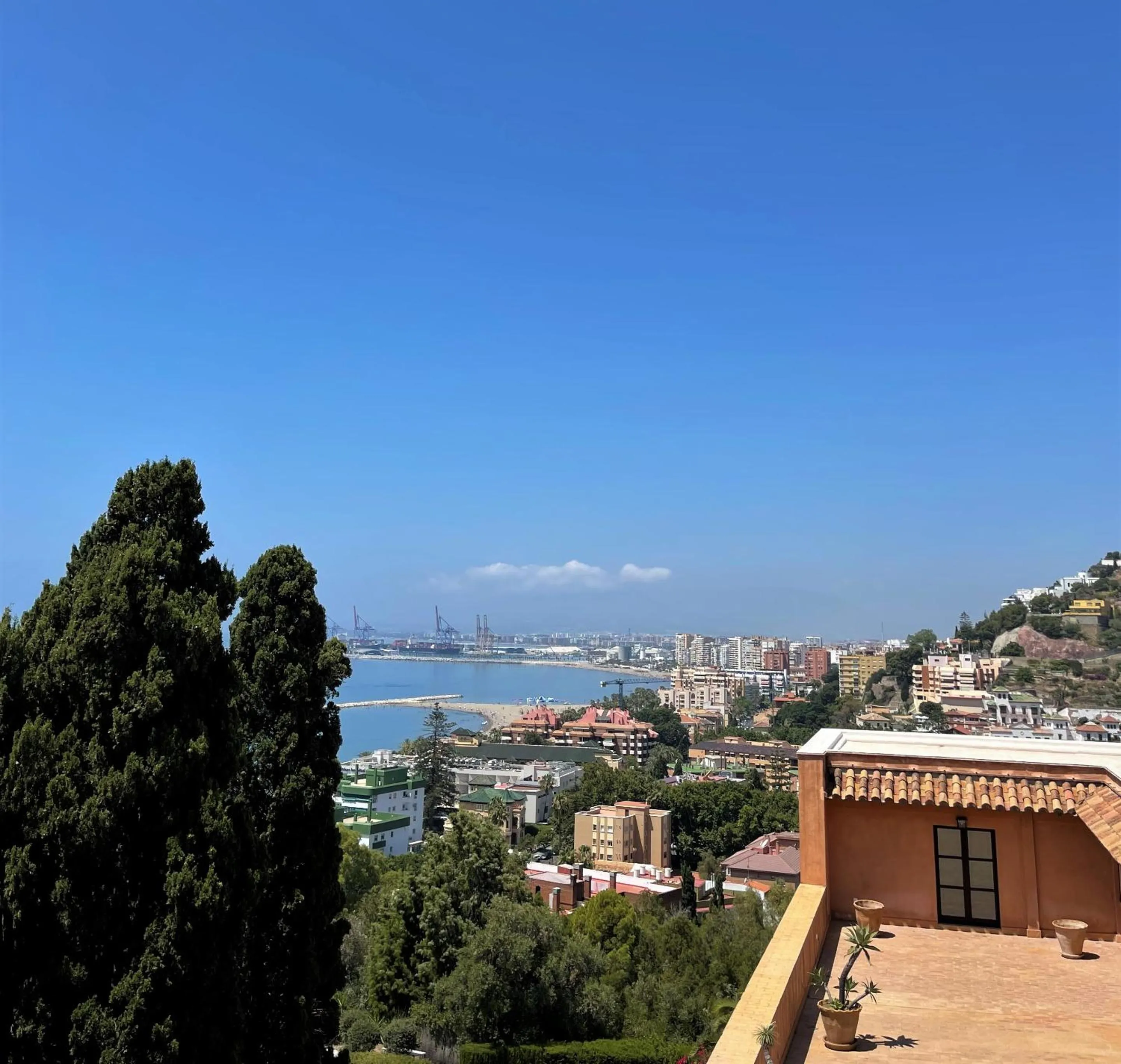City view in Soho Boutique Castillo de Santa Catalina - Adults Recommended
