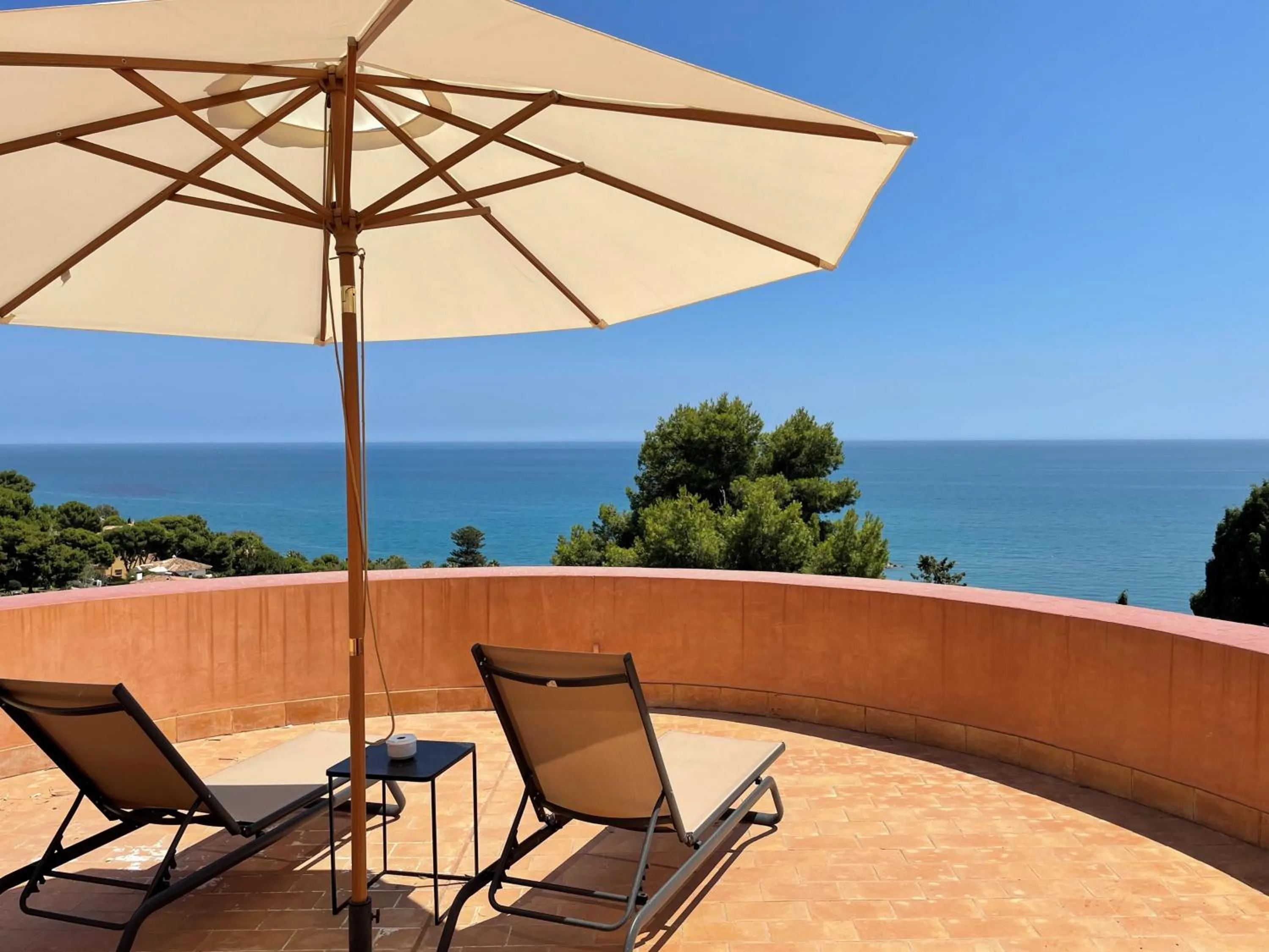 Balcony/Terrace in Soho Boutique Castillo de Santa Catalina - Adults Recommended