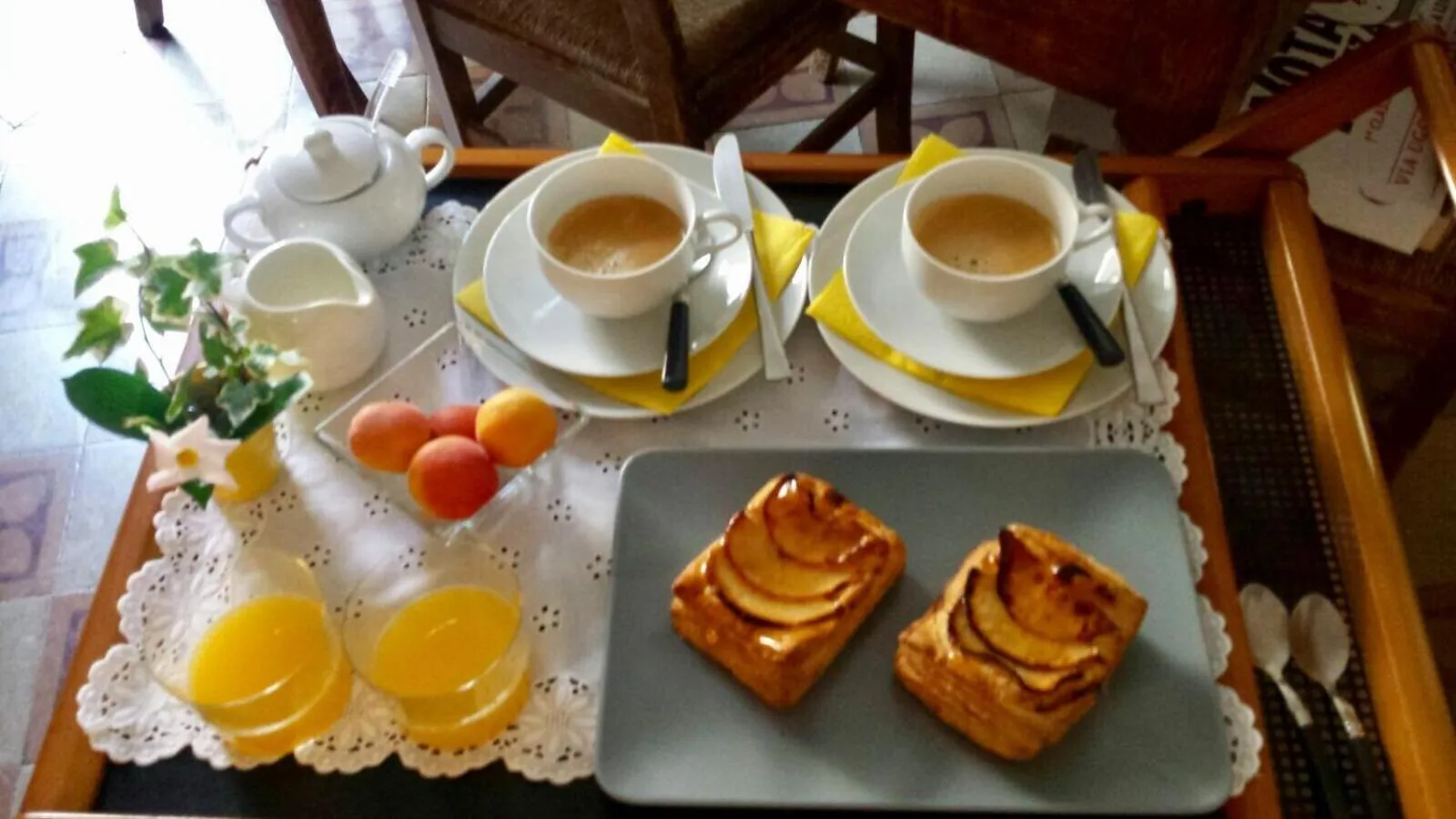 Food close-up in B&B Volta