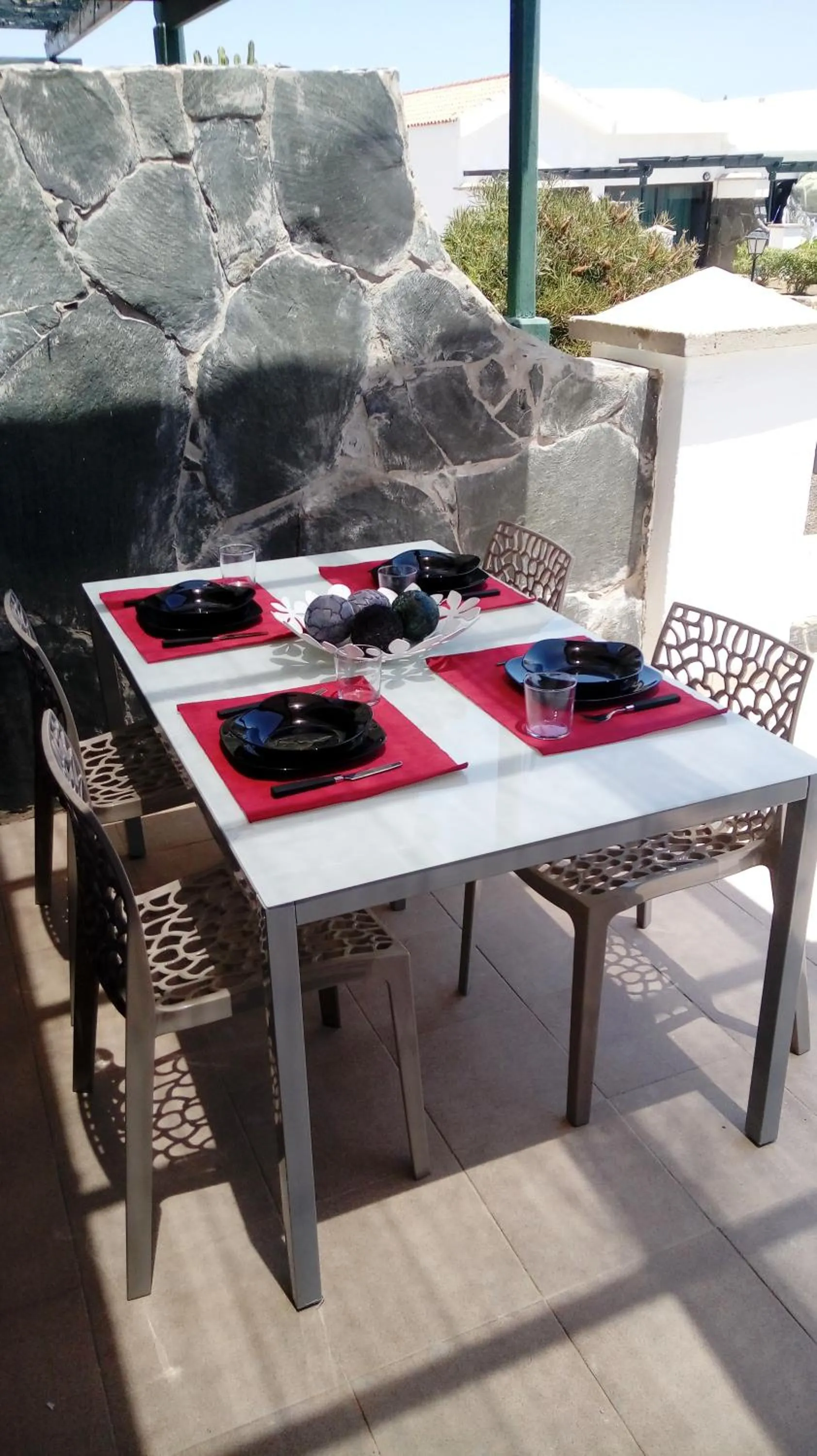 Balcony/Terrace in Lovely Bungalow