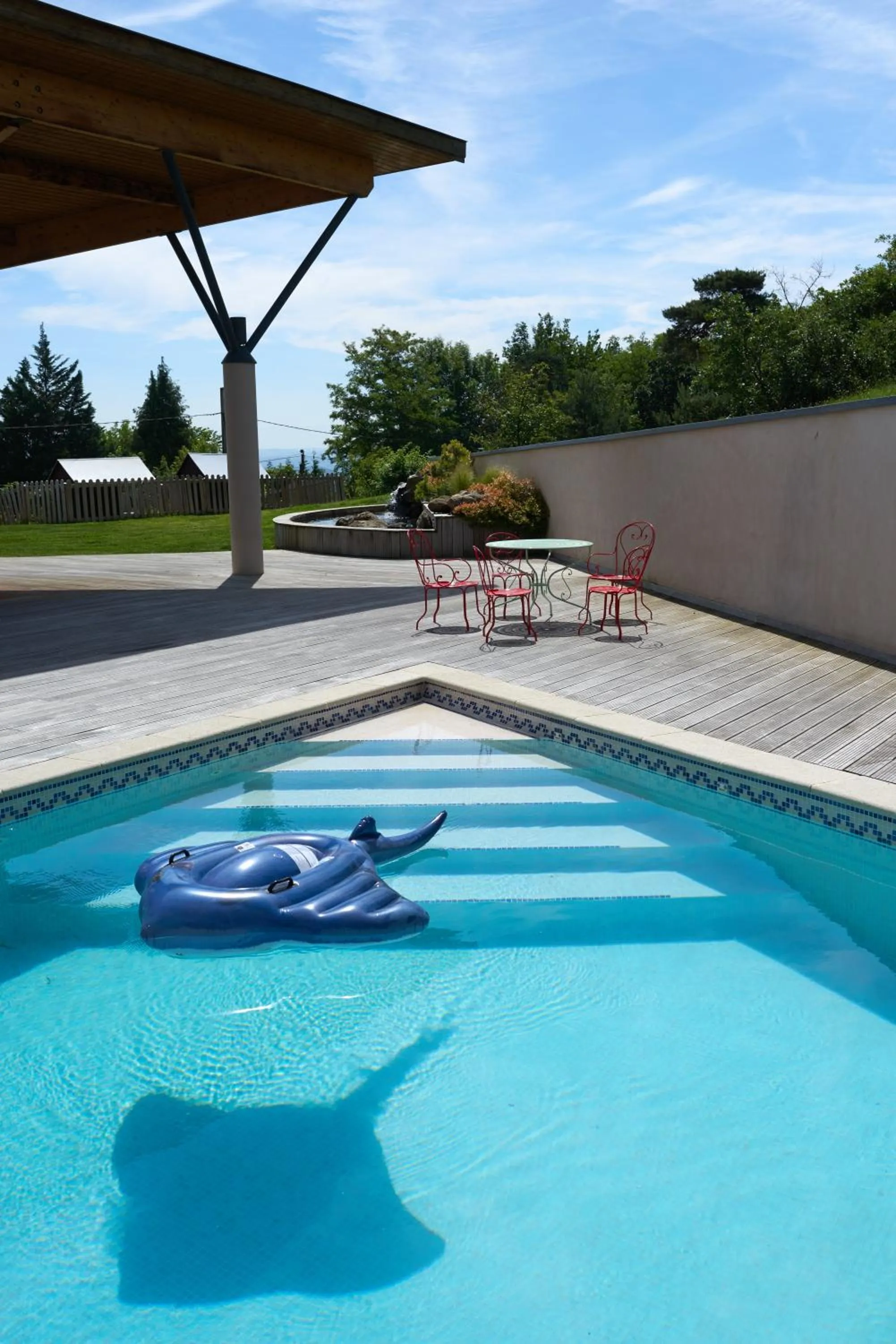Swimming pool in la Palisse