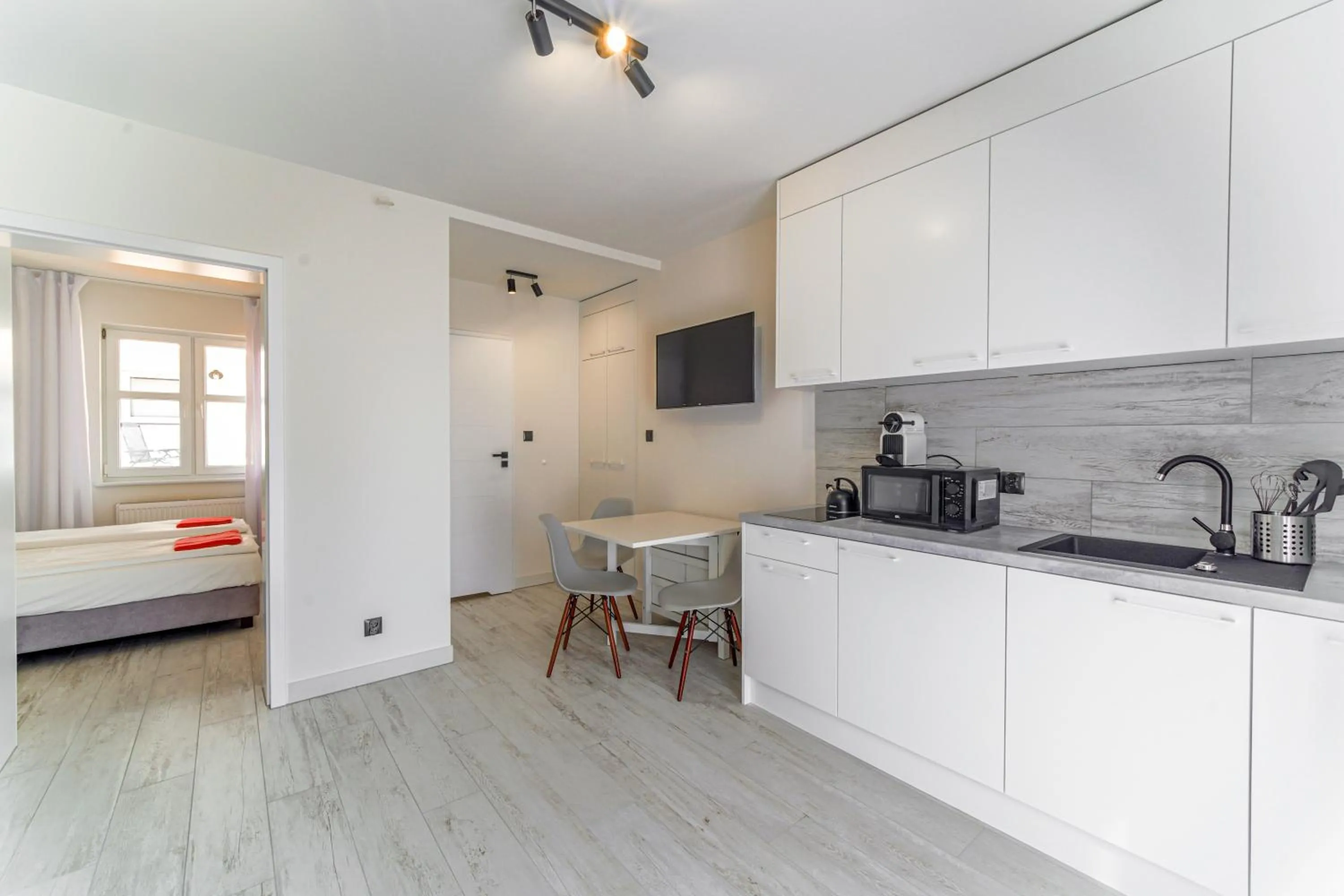 Living room in Dobre smaki at Wczasowa8 sea resort