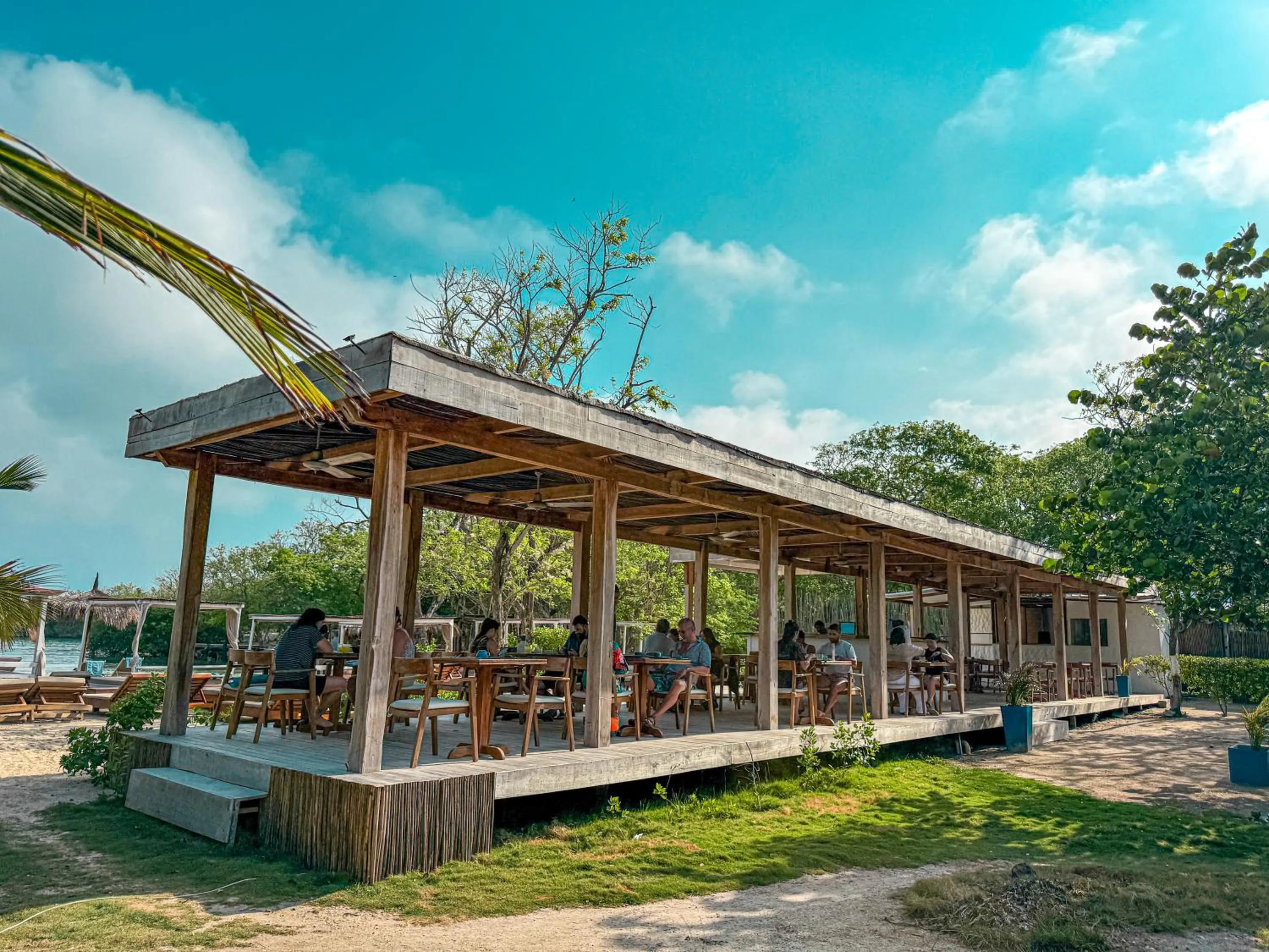 Communal lounge/ TV room in Hotel Islabela Islas Del Rosario