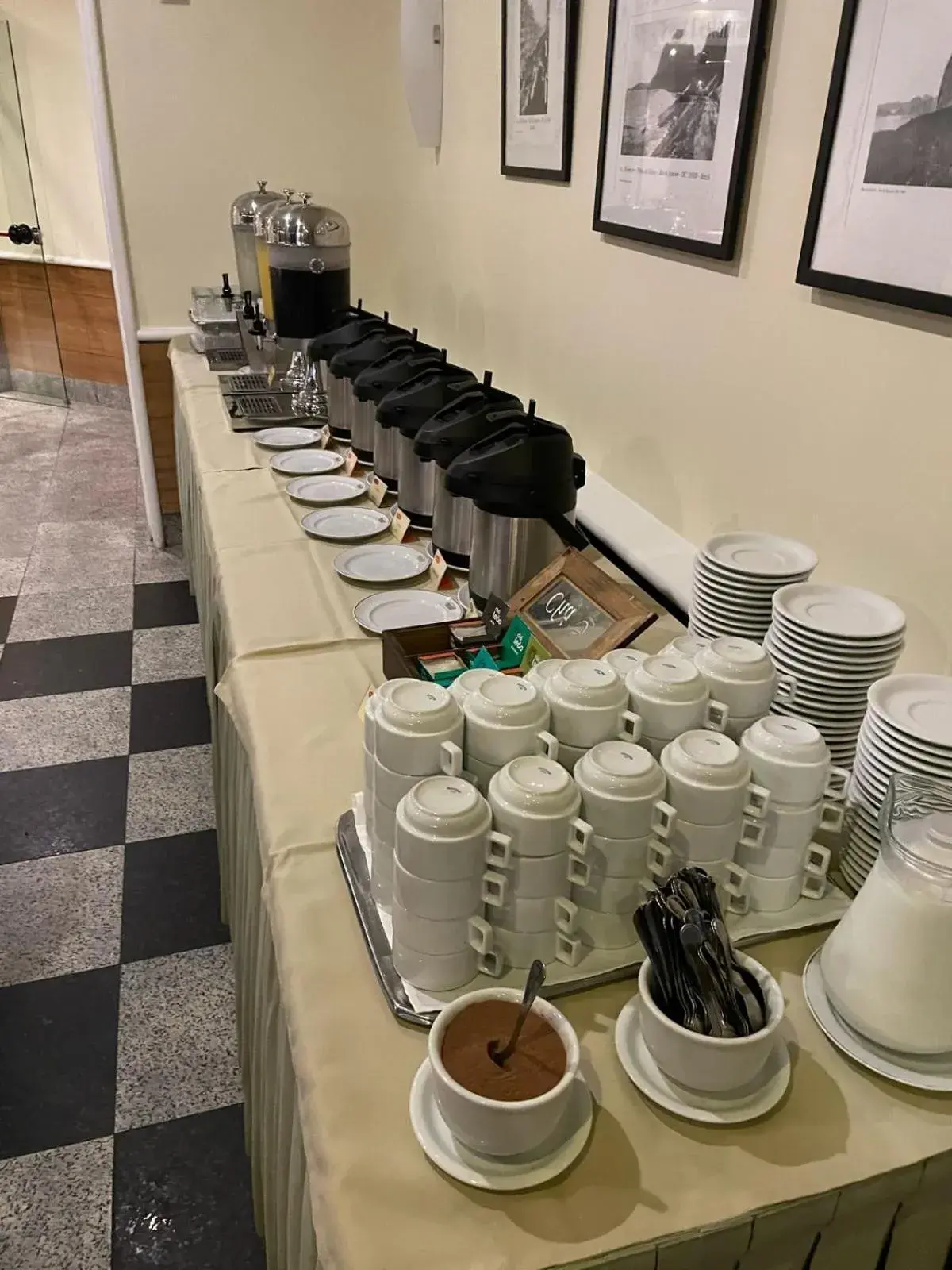 Breakfast in Mirador Rio Copacabana Hotel Breakfast in Mirador Rio Copacabana Hotel