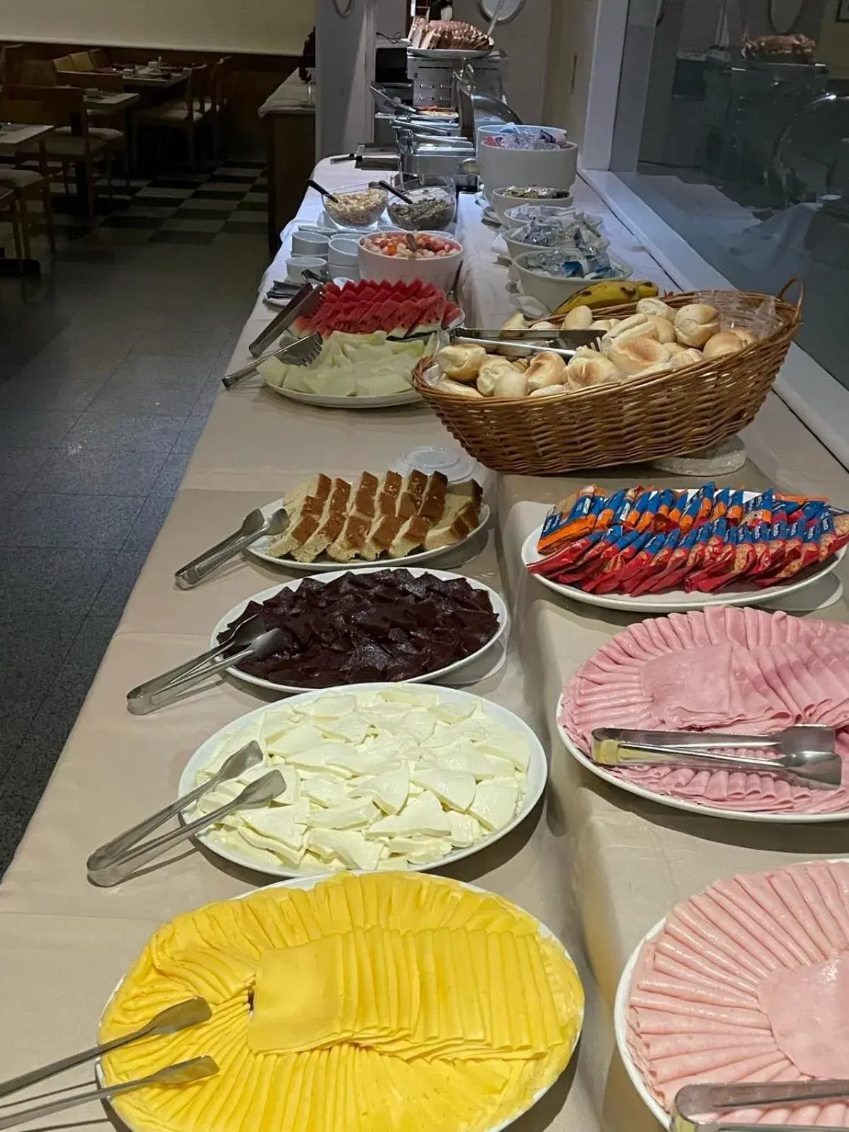 Breakfast in Mirador Rio Copacabana Hotel Breakfast in Mirador Rio Copacabana Hotel