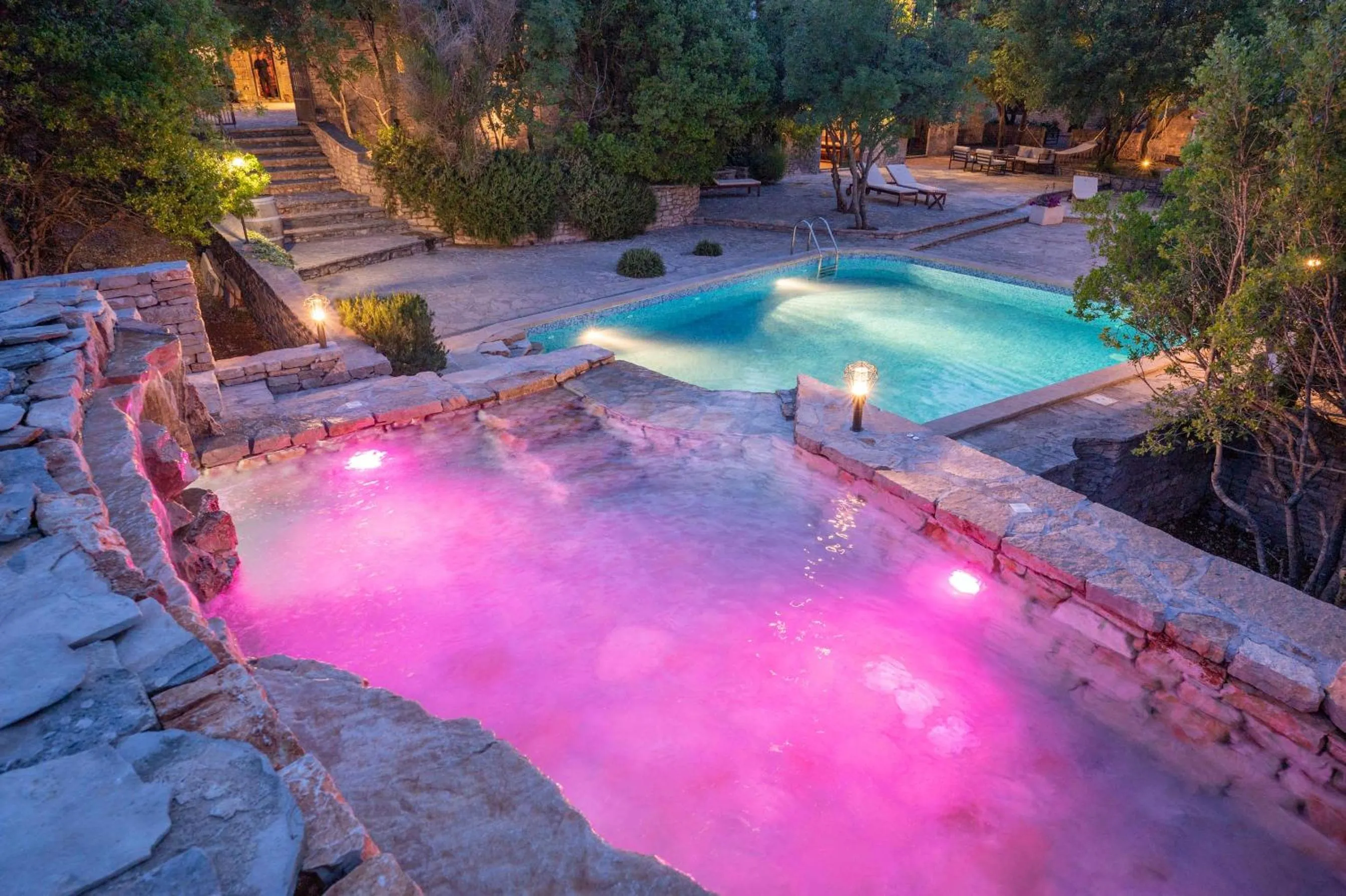 Pool view in Nono Ban Boutique Hotel & Villas