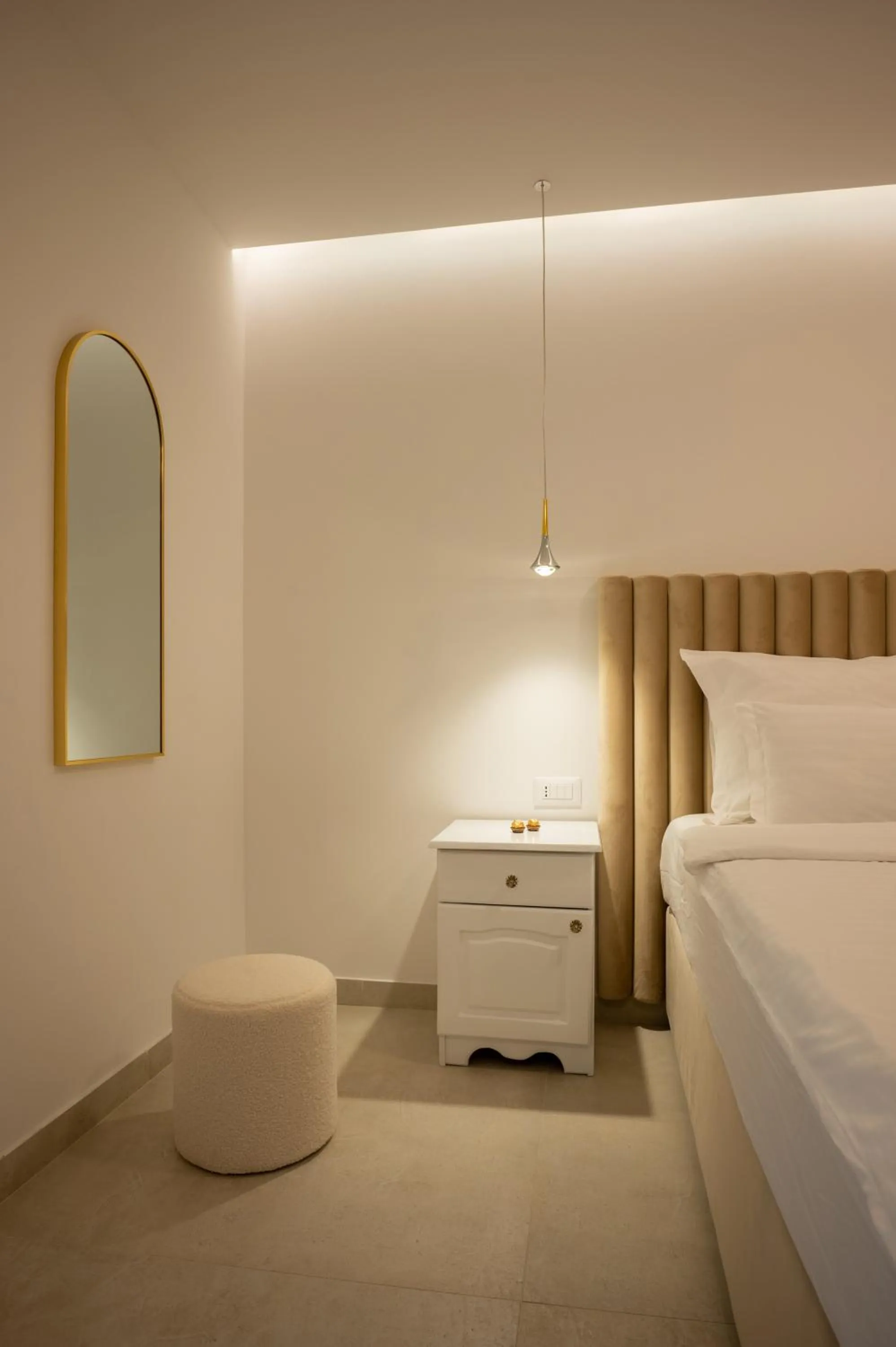 Bed in Nono Ban Boutique Hotel & Villas