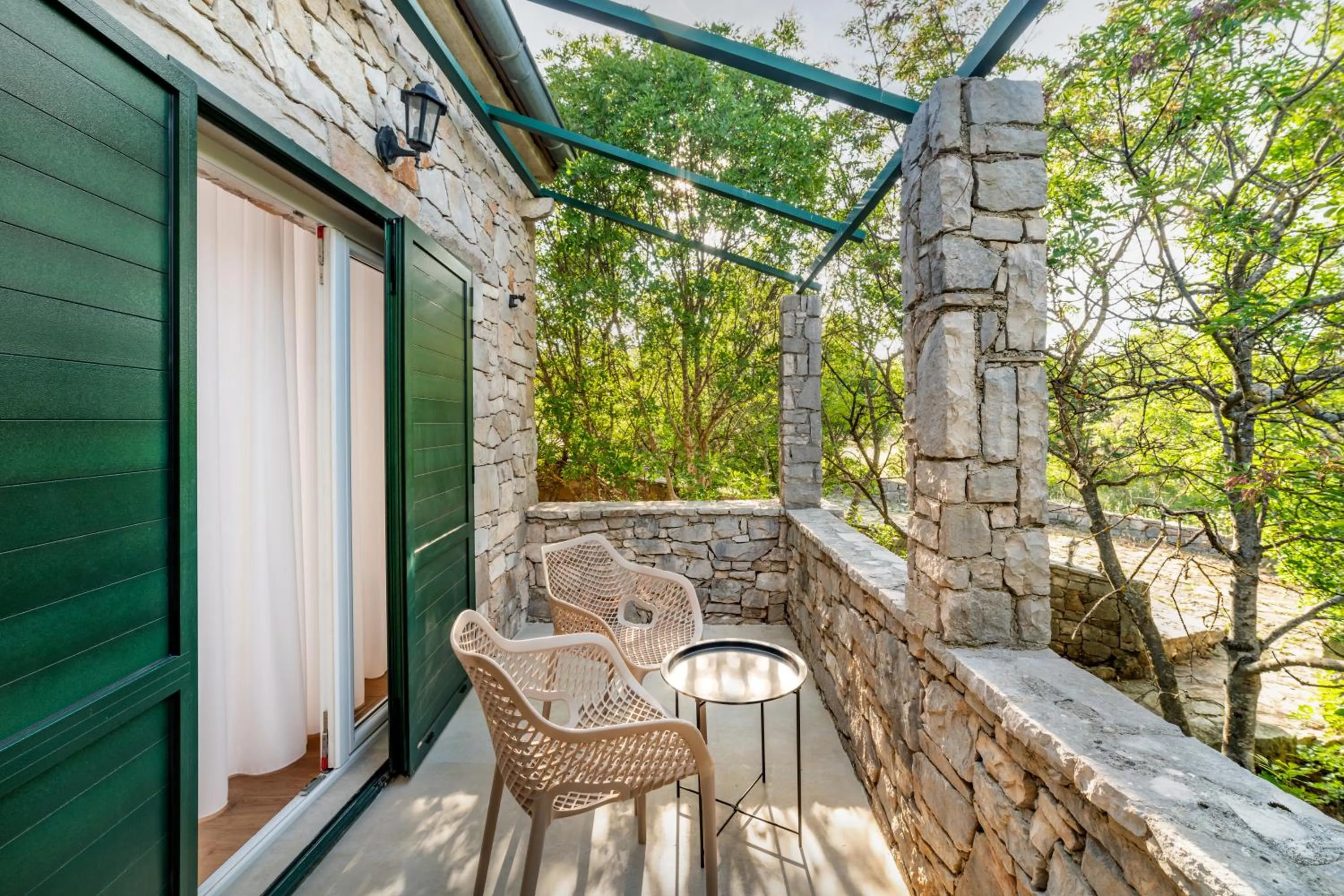 Balcony/Terrace in Nono Ban Boutique Hotel & Villas