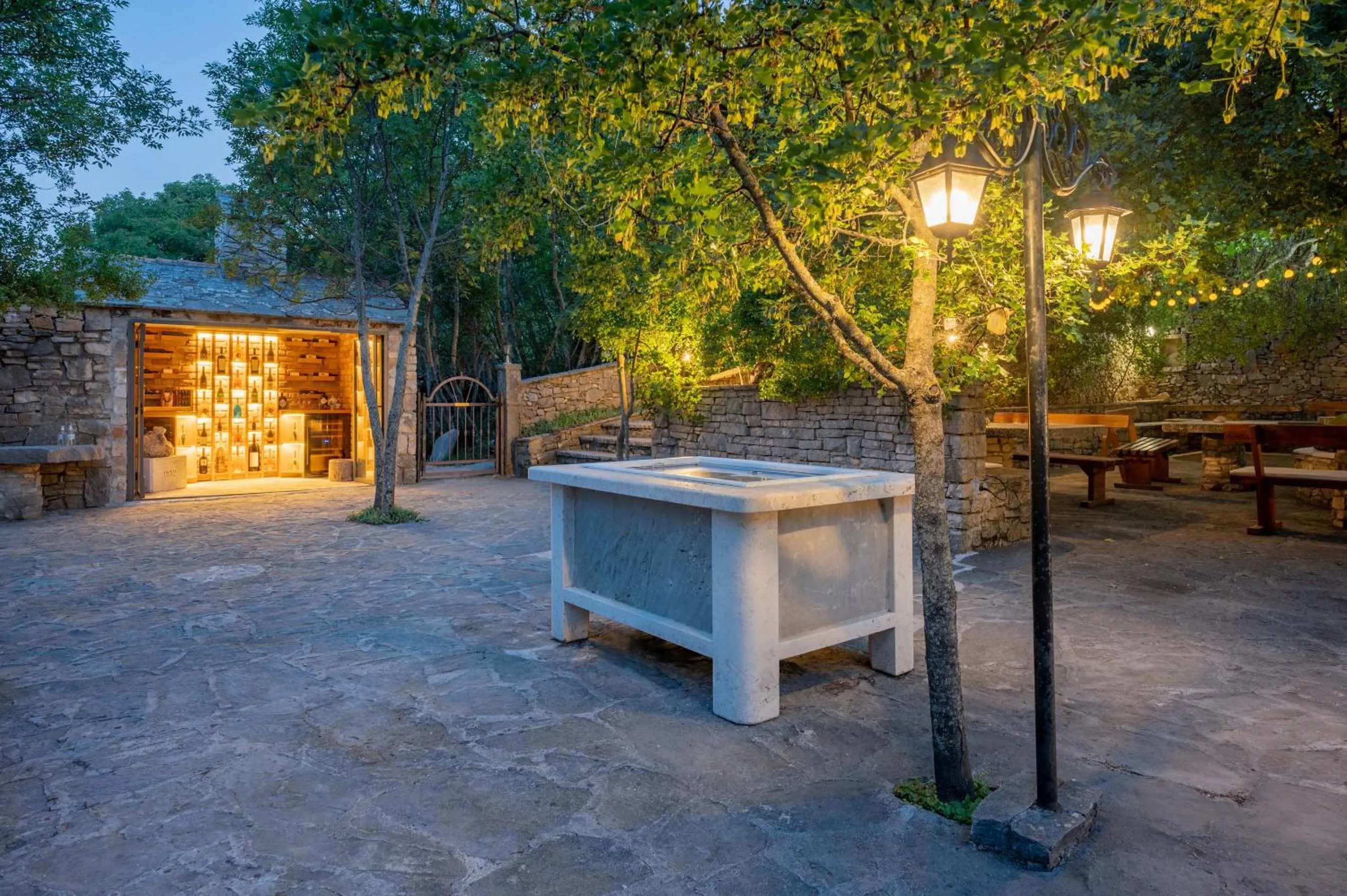 Patio in Nono Ban Boutique Hotel & Villas