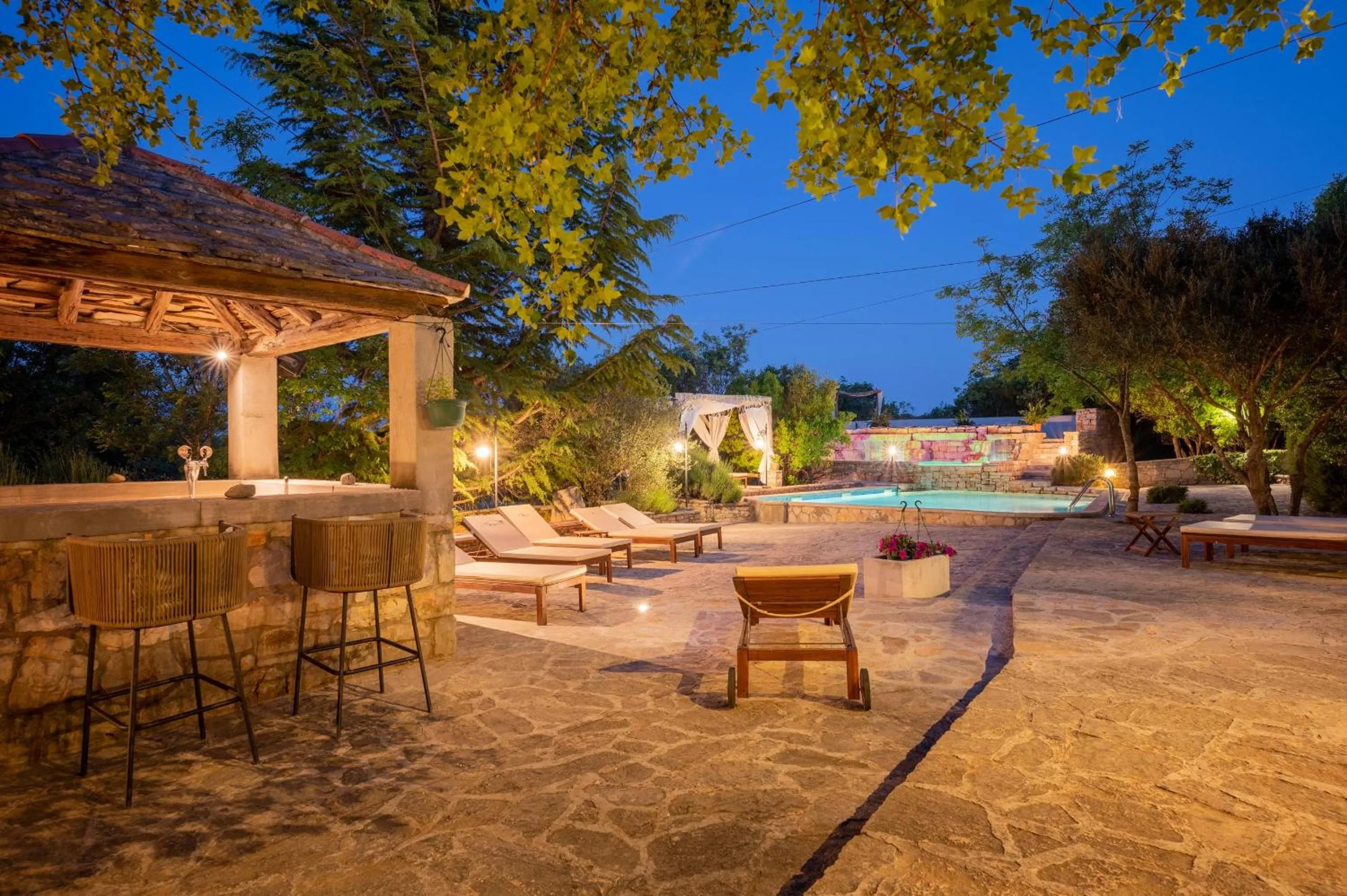 Swimming pool in Nono Ban Boutique Hotel & Villas