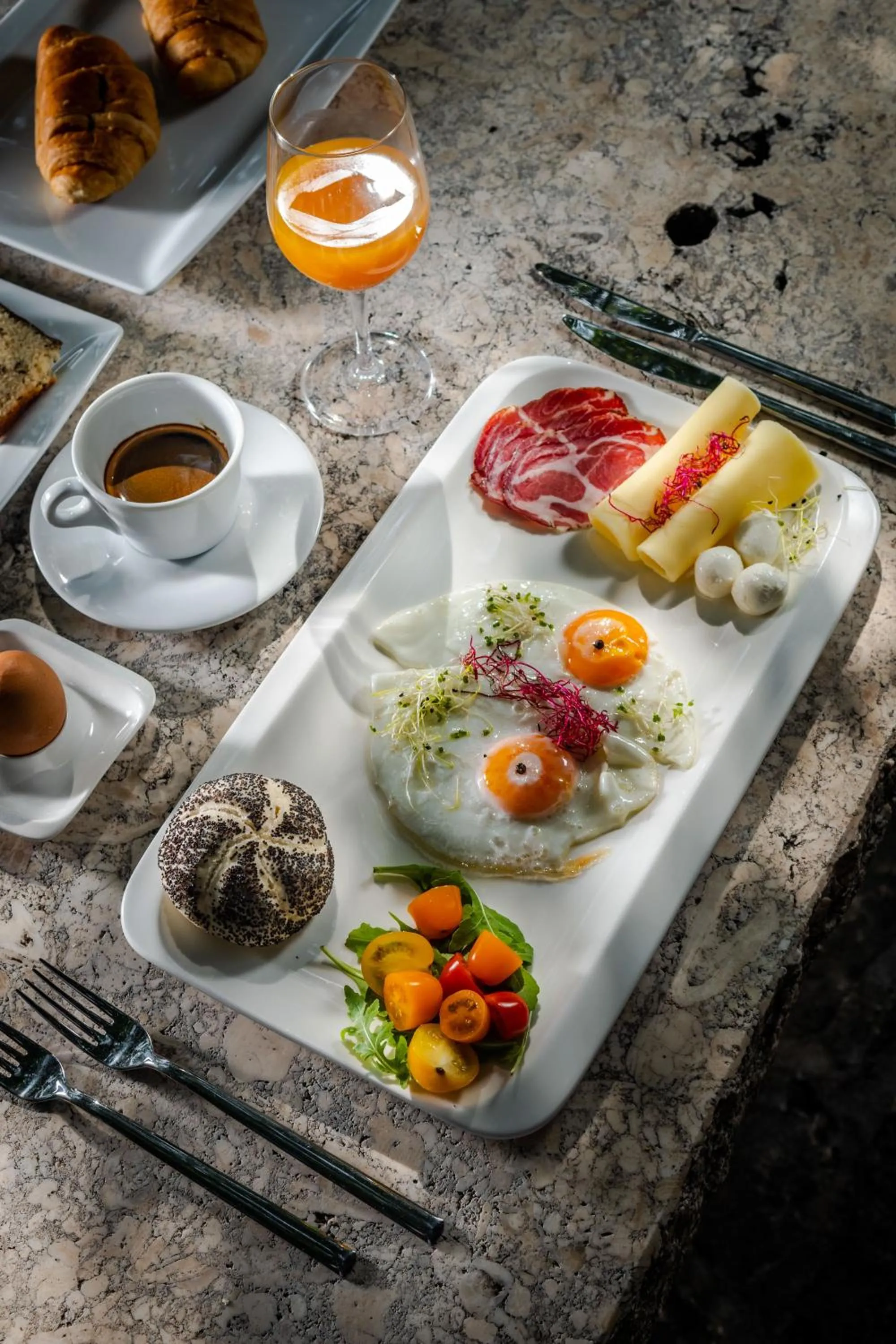 Breakfast in Nono Ban Boutique Hotel & Villas