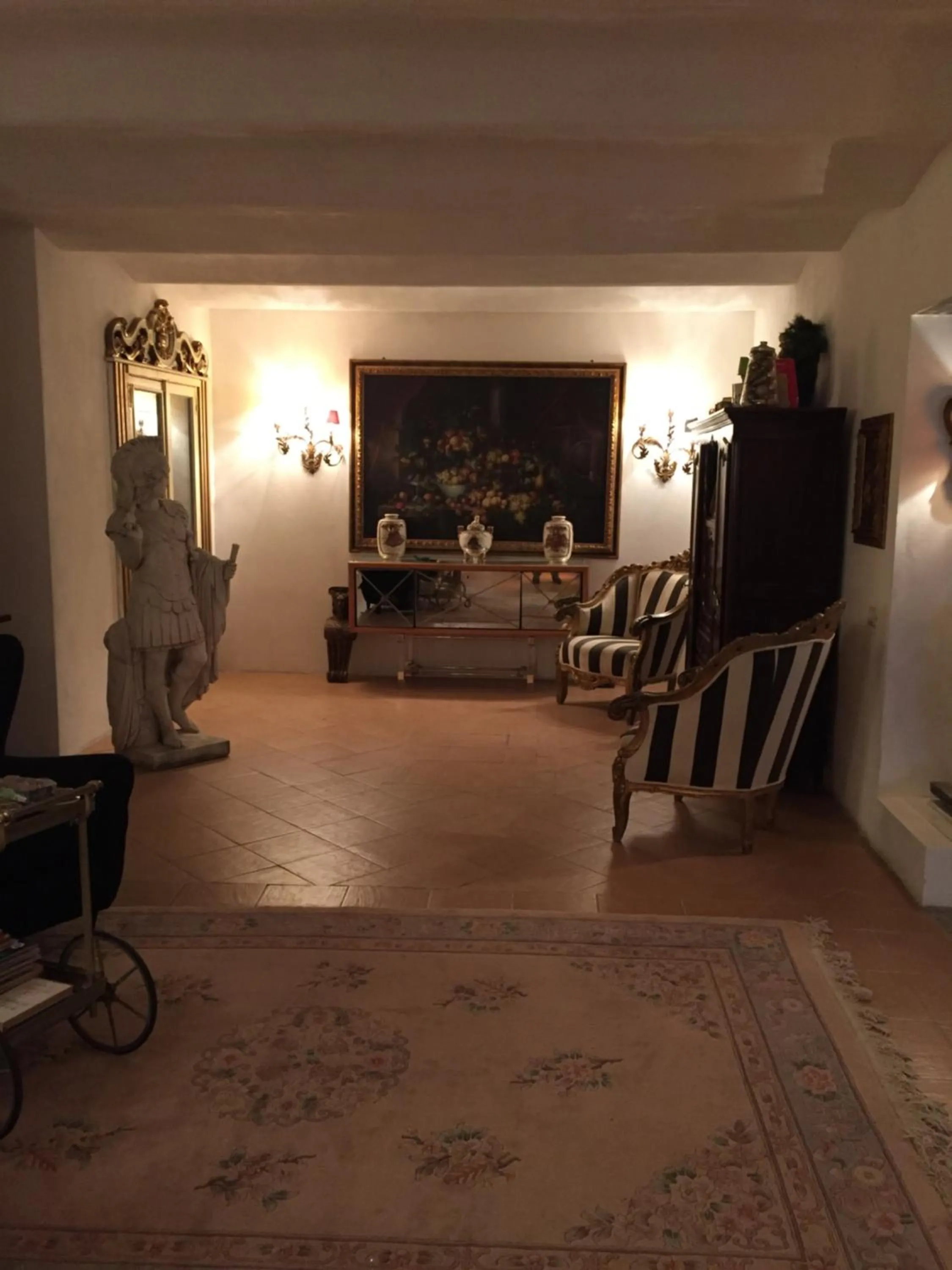 Lobby or reception in Cascina la castagnara