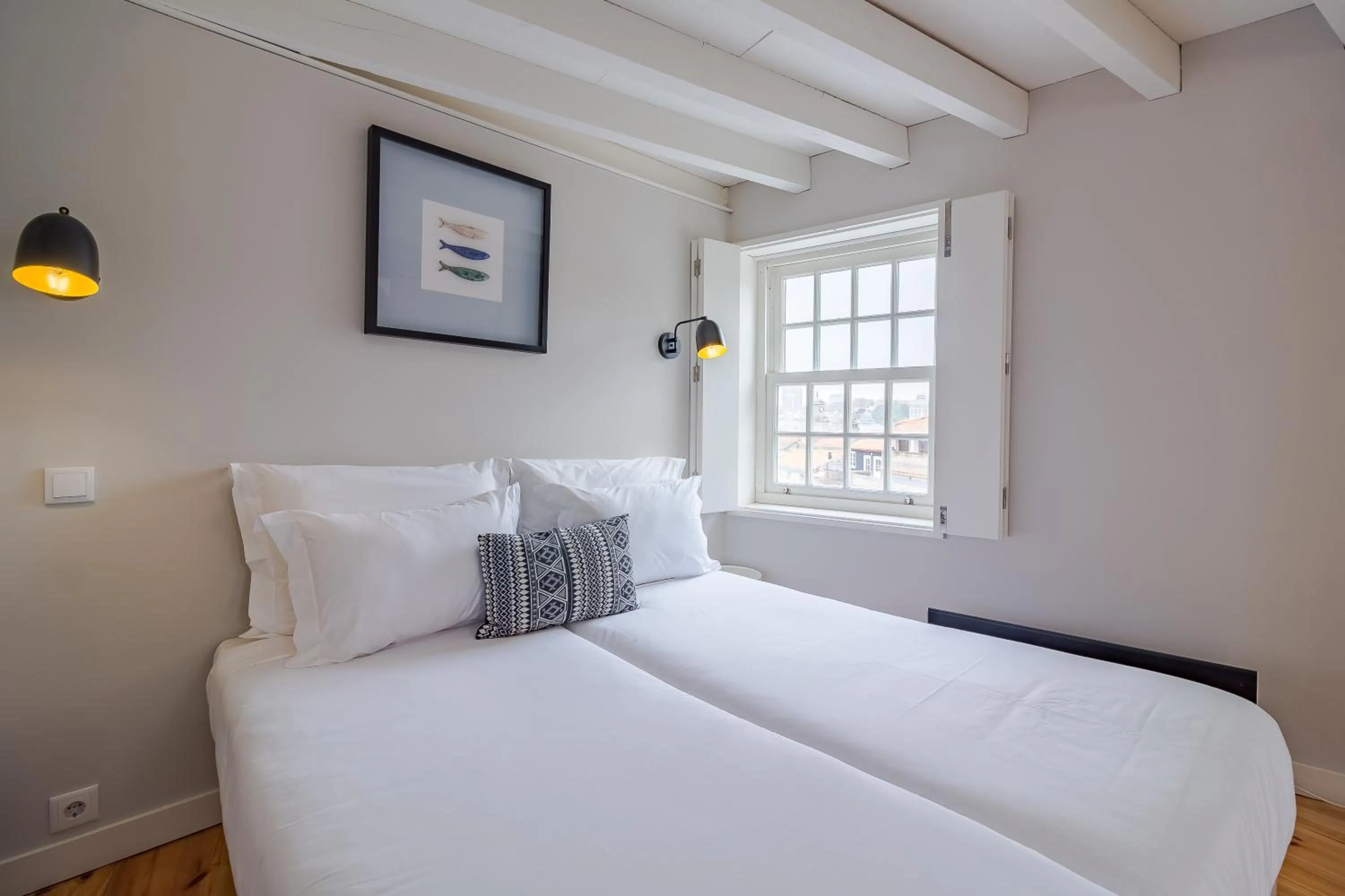 Bed in YOUROPO - City Center Ribeira Porto