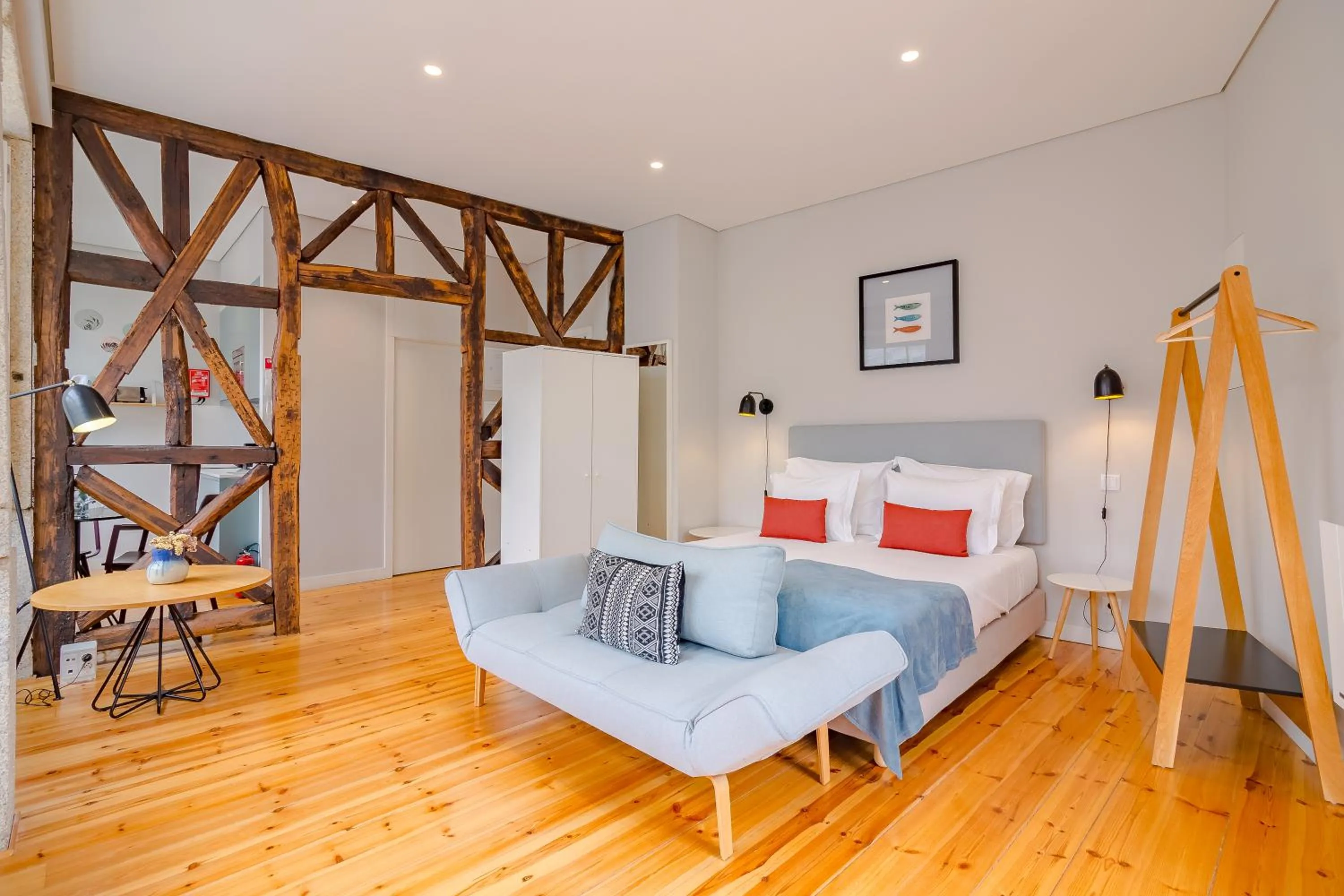 Bed in YOUROPO - City Center Ribeira Porto