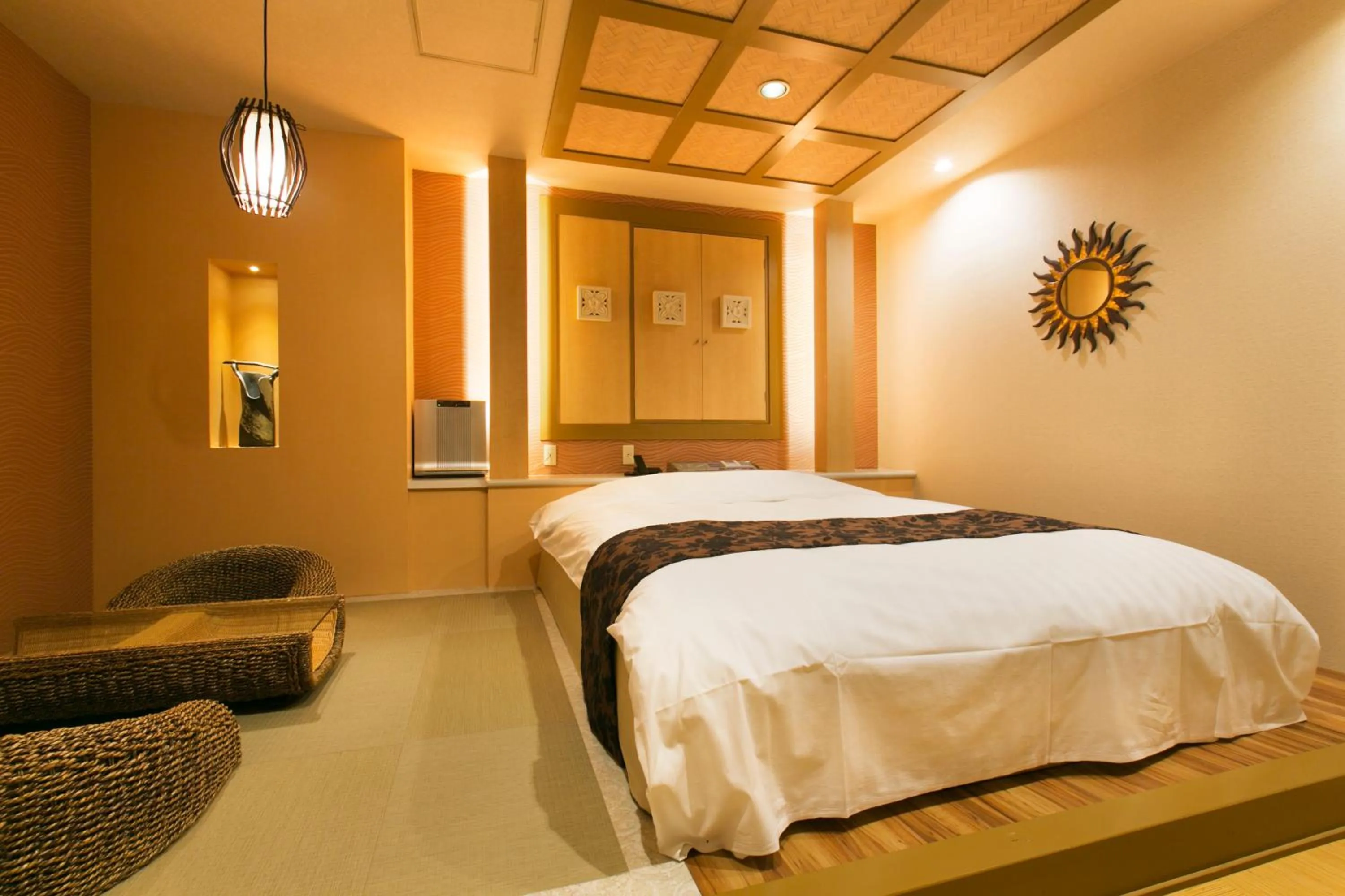 Photo of the whole room, Bed in Hotel Atlantis Higashi Osaka (Adult Only)