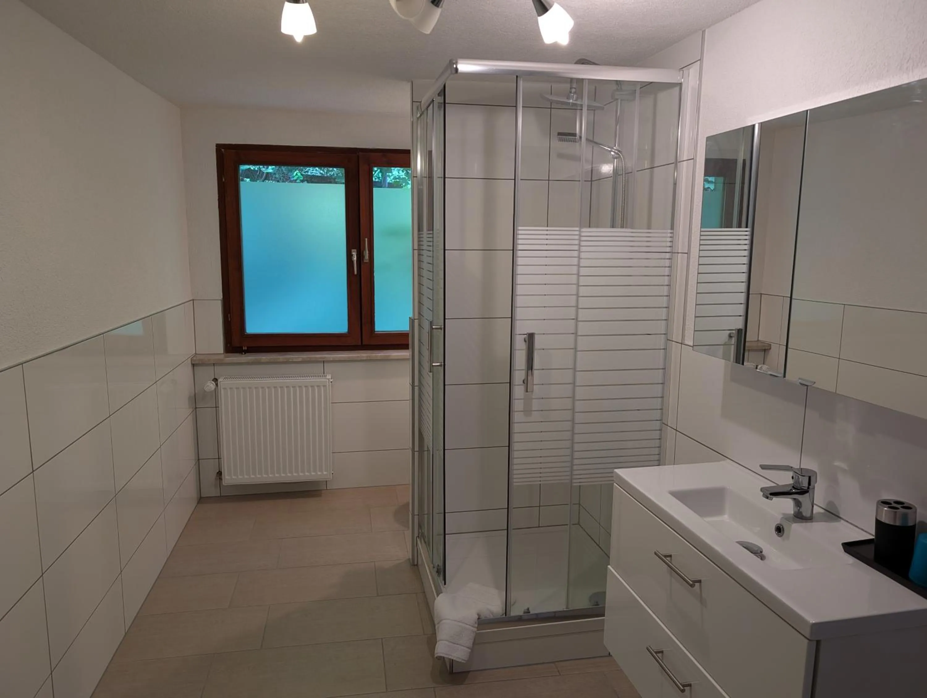 Shower in Hotel Pension Blüchersruh