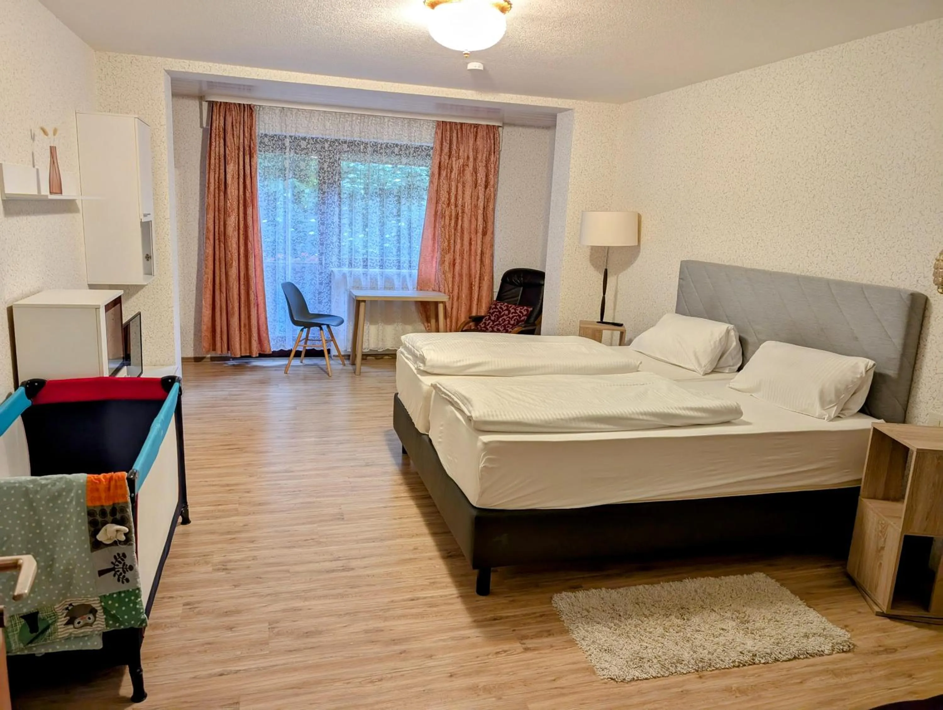 Bed in Hotel Pension Blüchersruh