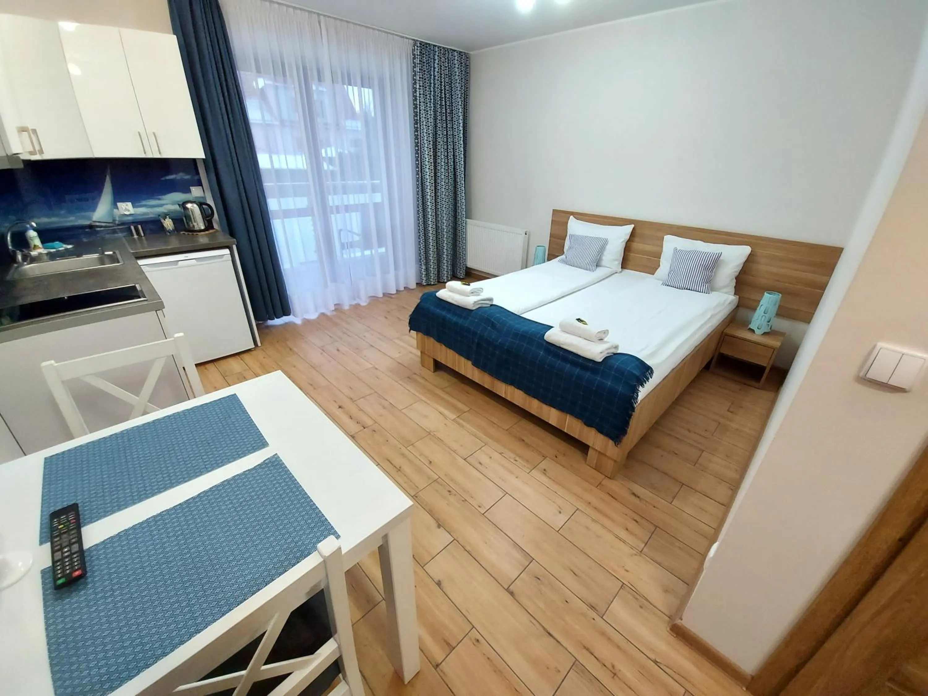 Bed in Apartamenty Kapitanskie