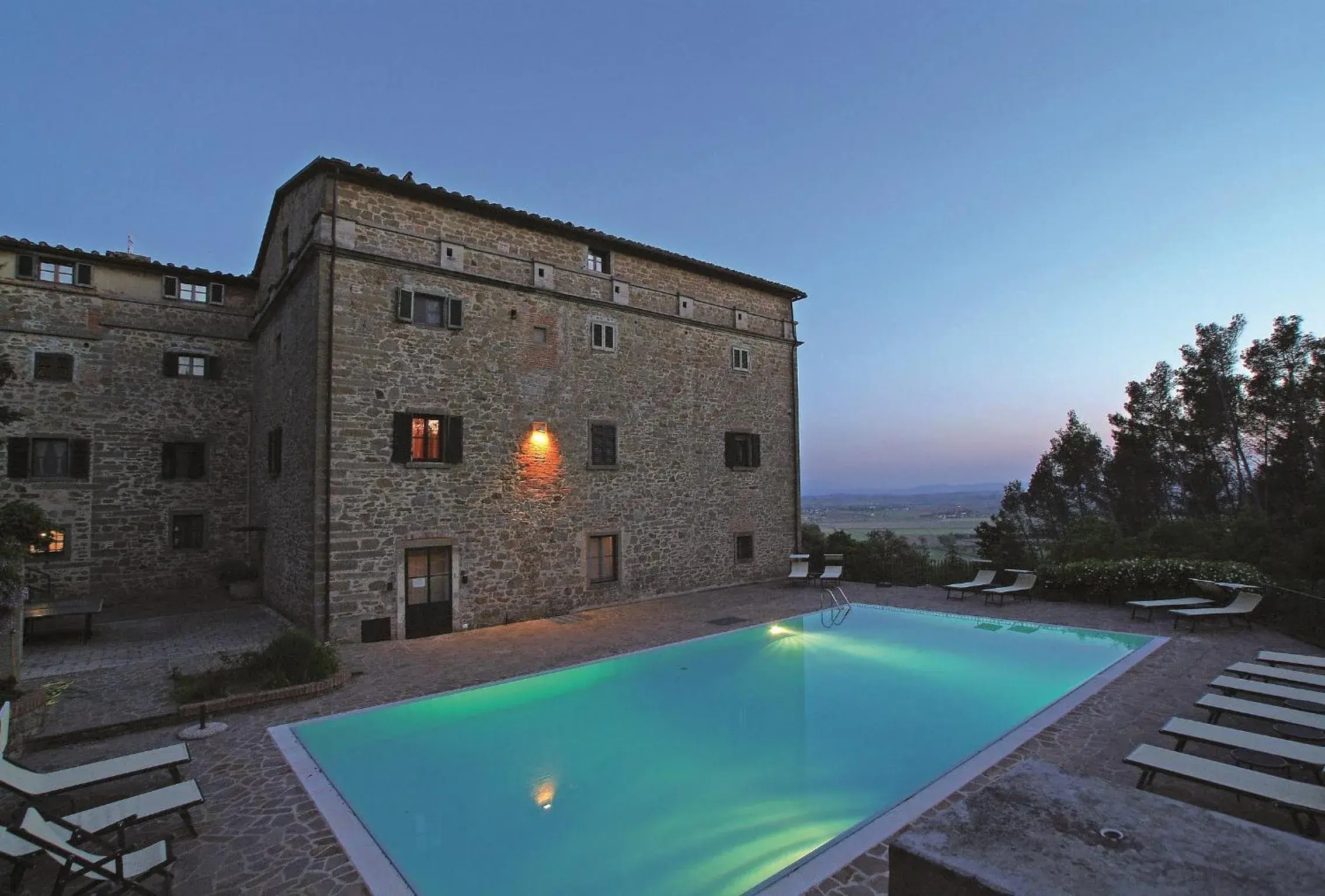 Swimming pool in Villa Schiatti Swimming pool in Villa Schiatti