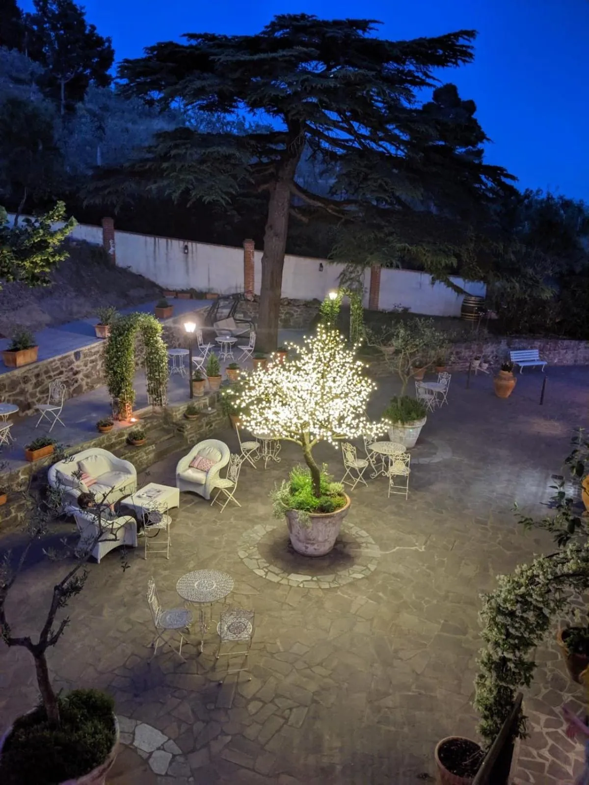 Garden in Villa Schiatti