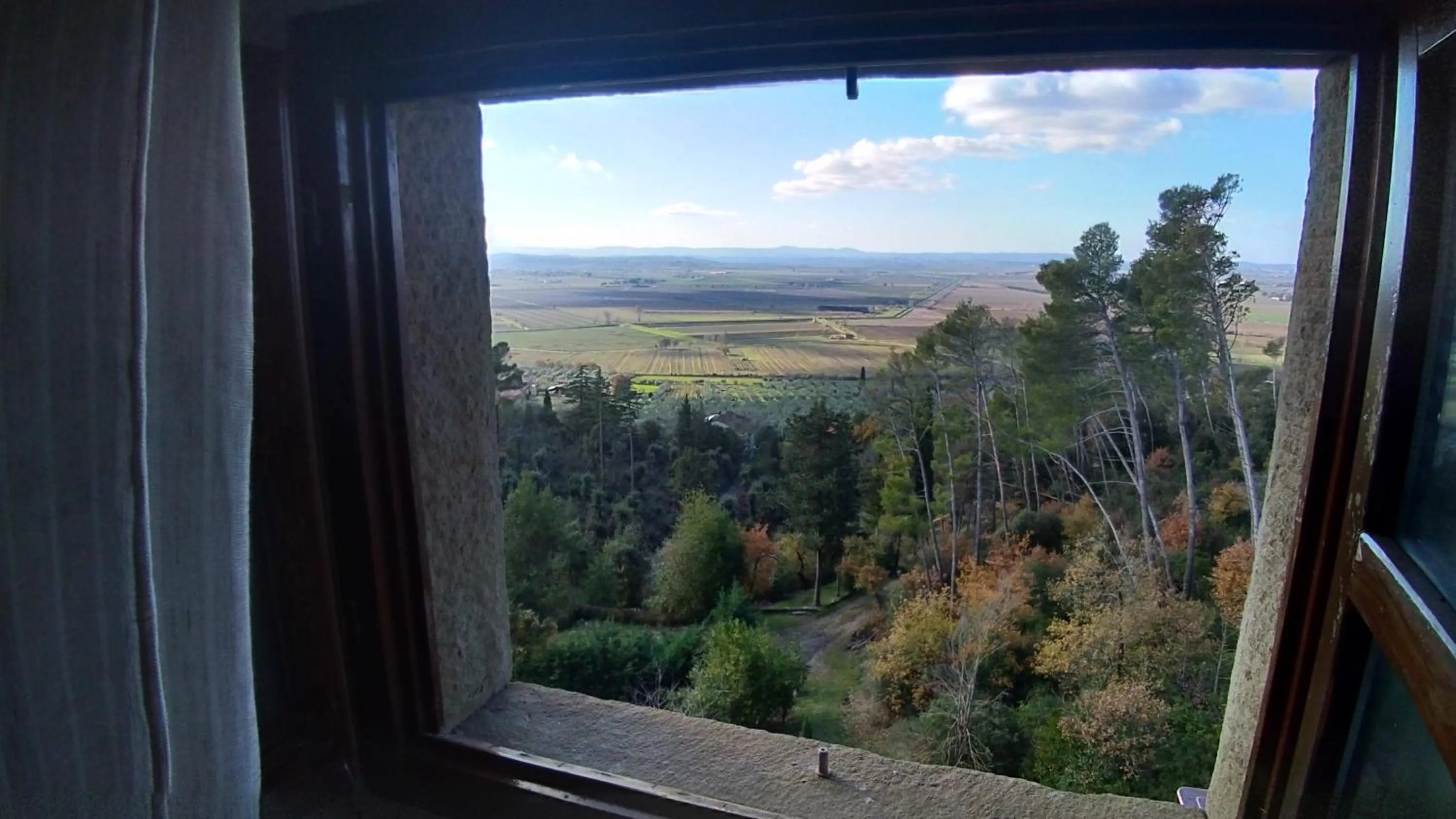 Natural landscape in Villa Schiatti