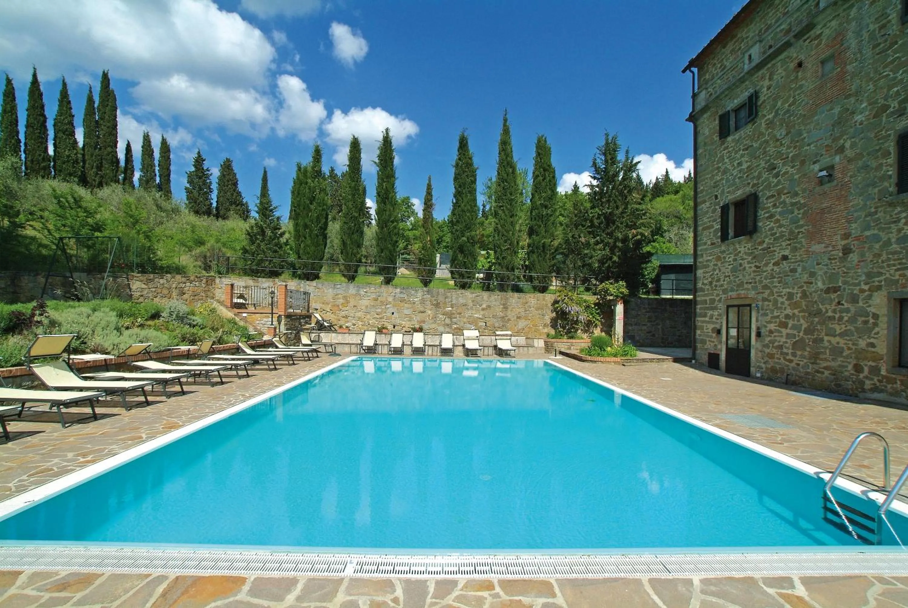 Swimming pool in Villa Schiatti
