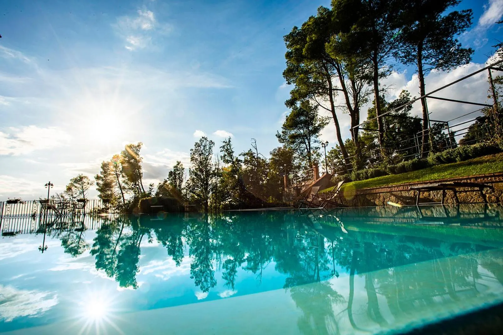 Swimming pool in Villa Schiatti