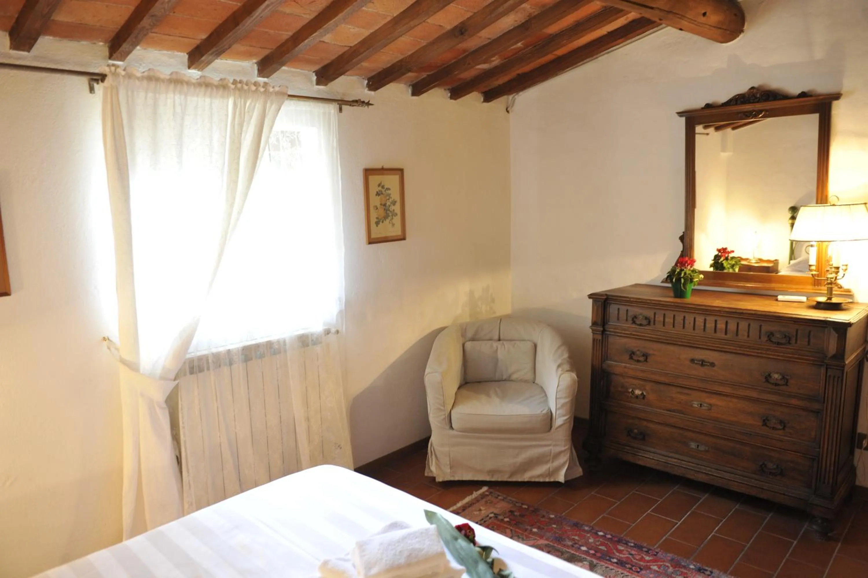 Bedroom, Bed in Villa Schiatti