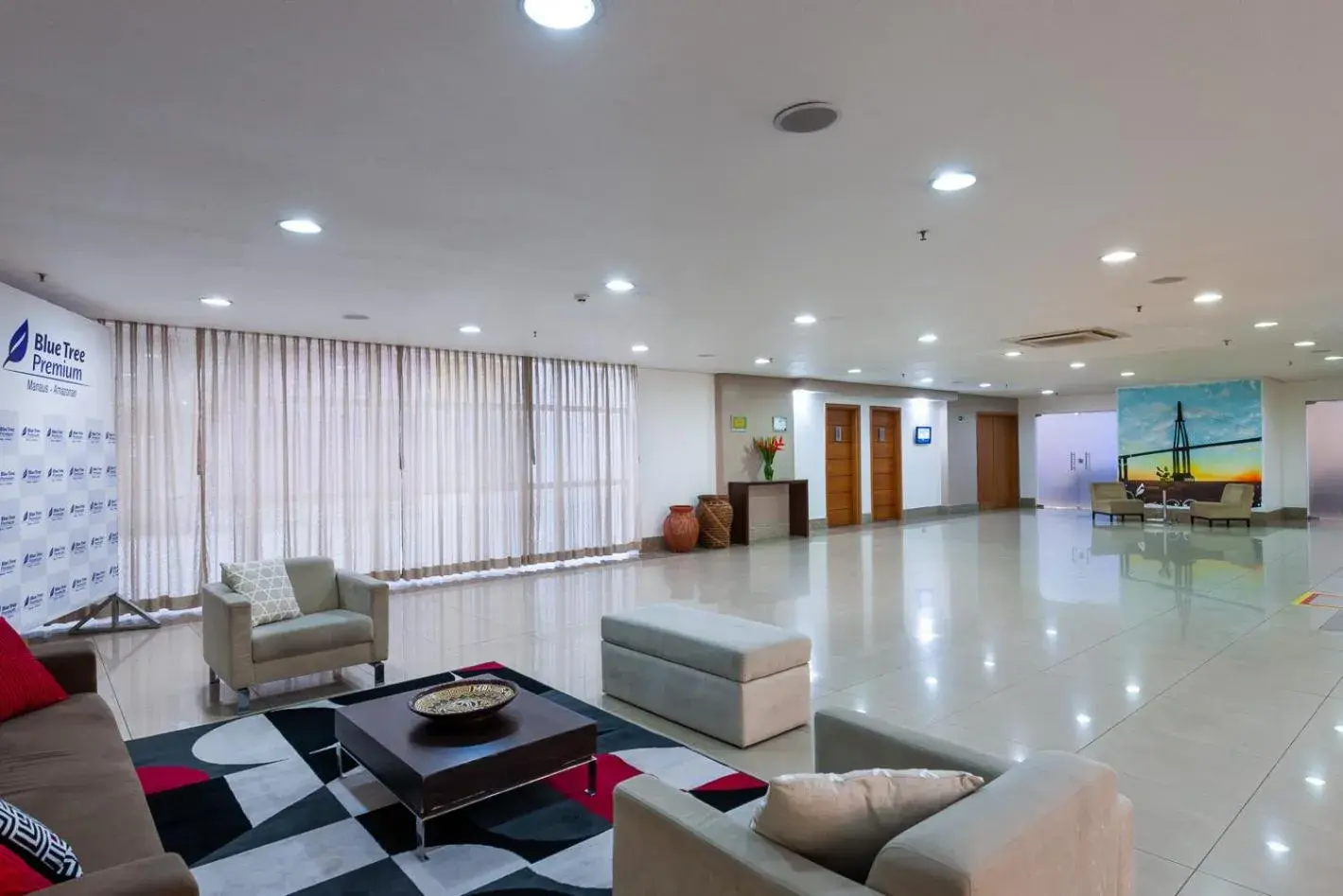 Lobby or reception in Blue Tree Premium Manaus Lobby or reception in Blue Tree Premium Manaus