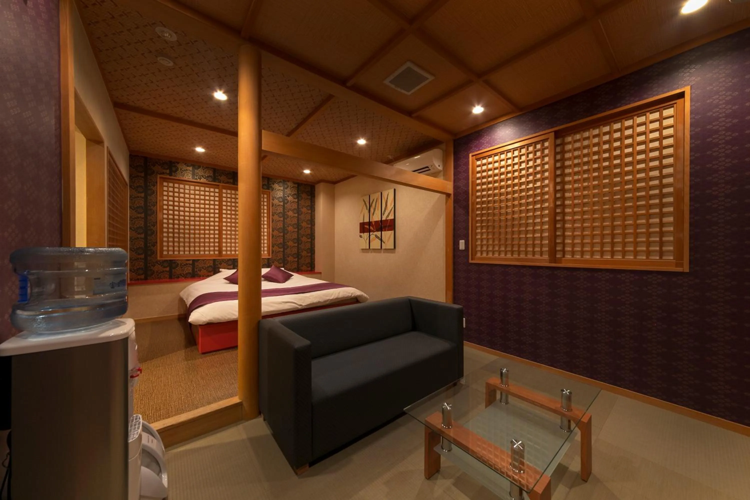 Bed in Hotel Lotus Sakai (Adult Only)